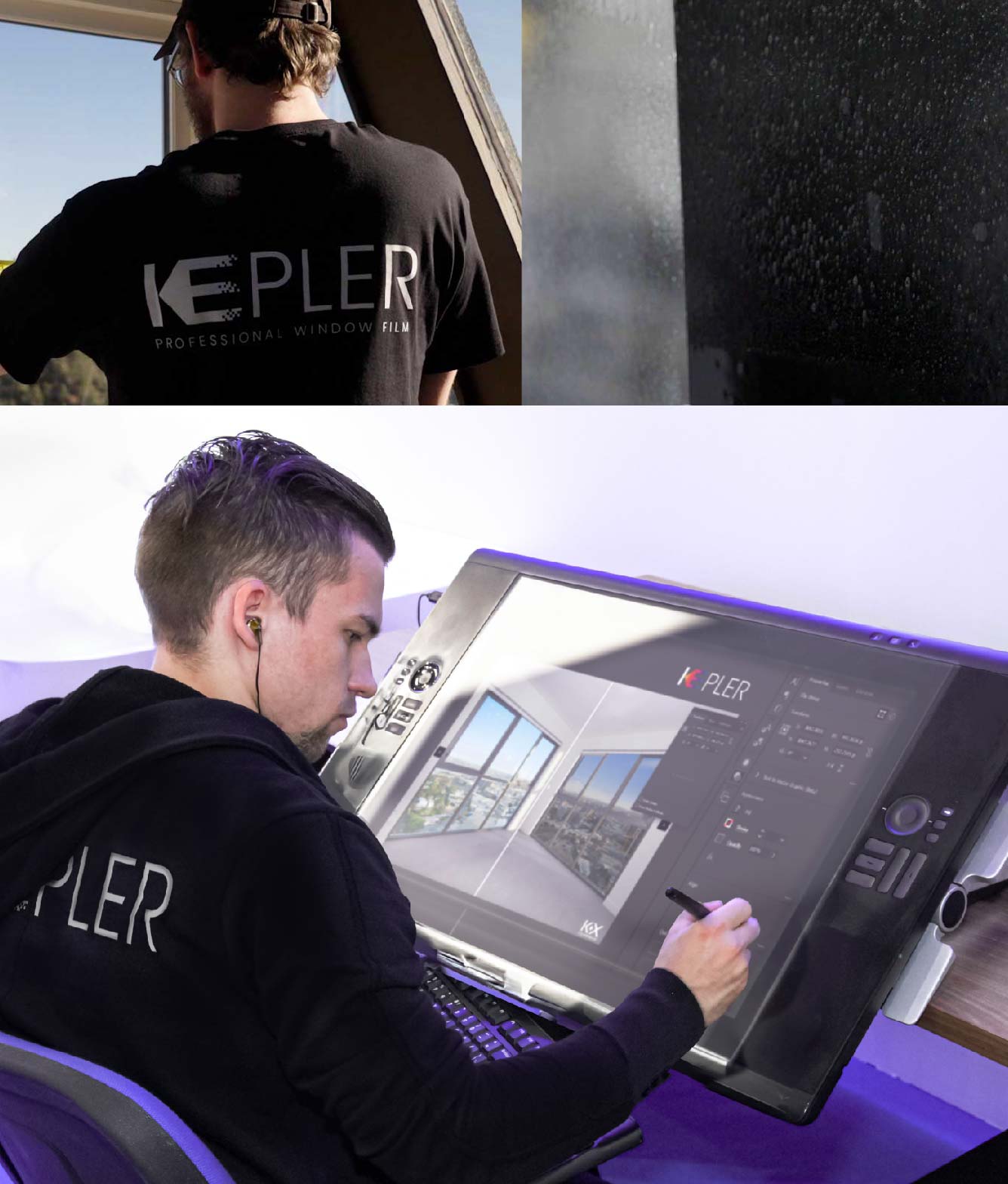 Kepler Specialist Performing Commercial Window Tinting in Crawfordsville Crawfordsville