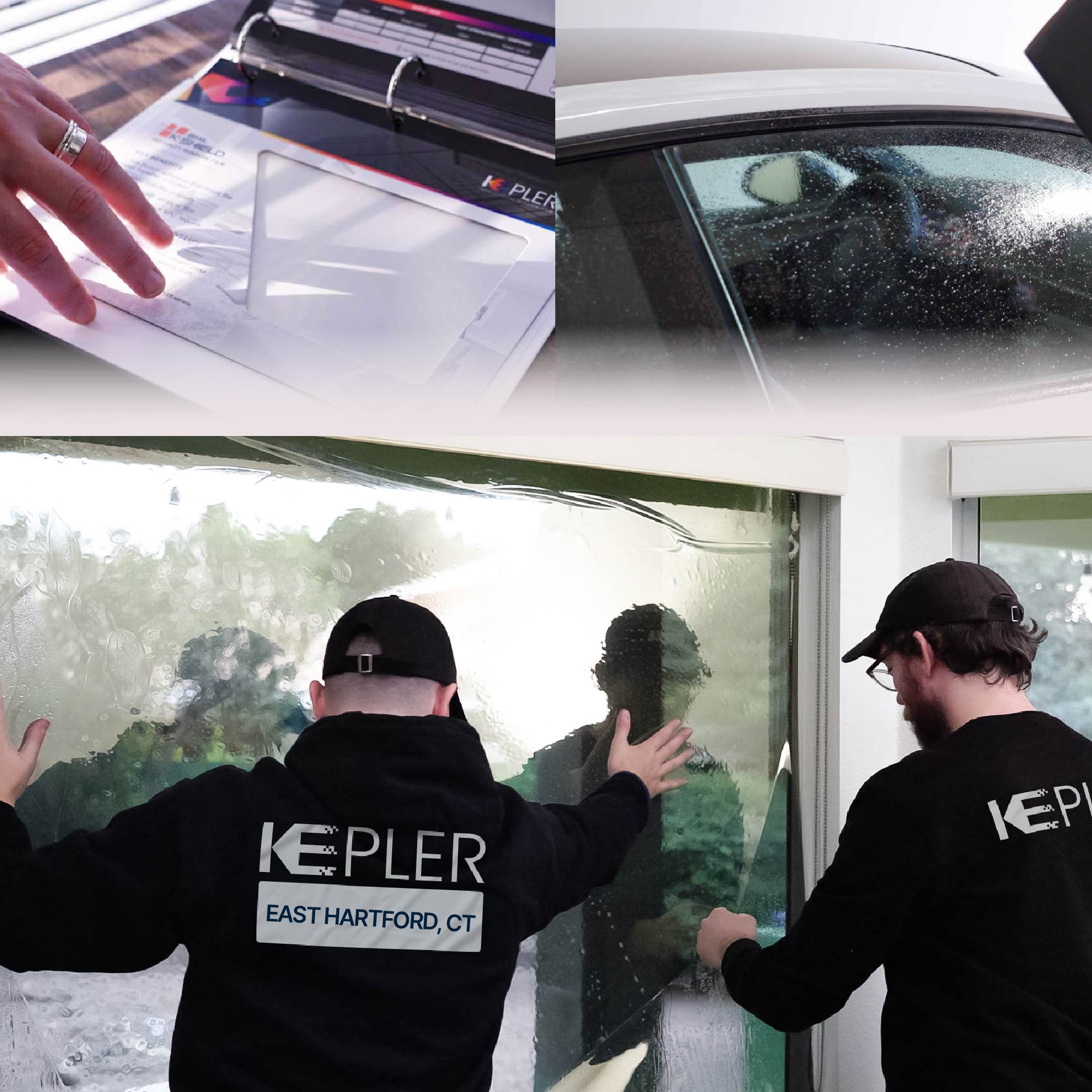 Kepler Specialist Performing Commercial Window Tinting in East Hartford East Hartford