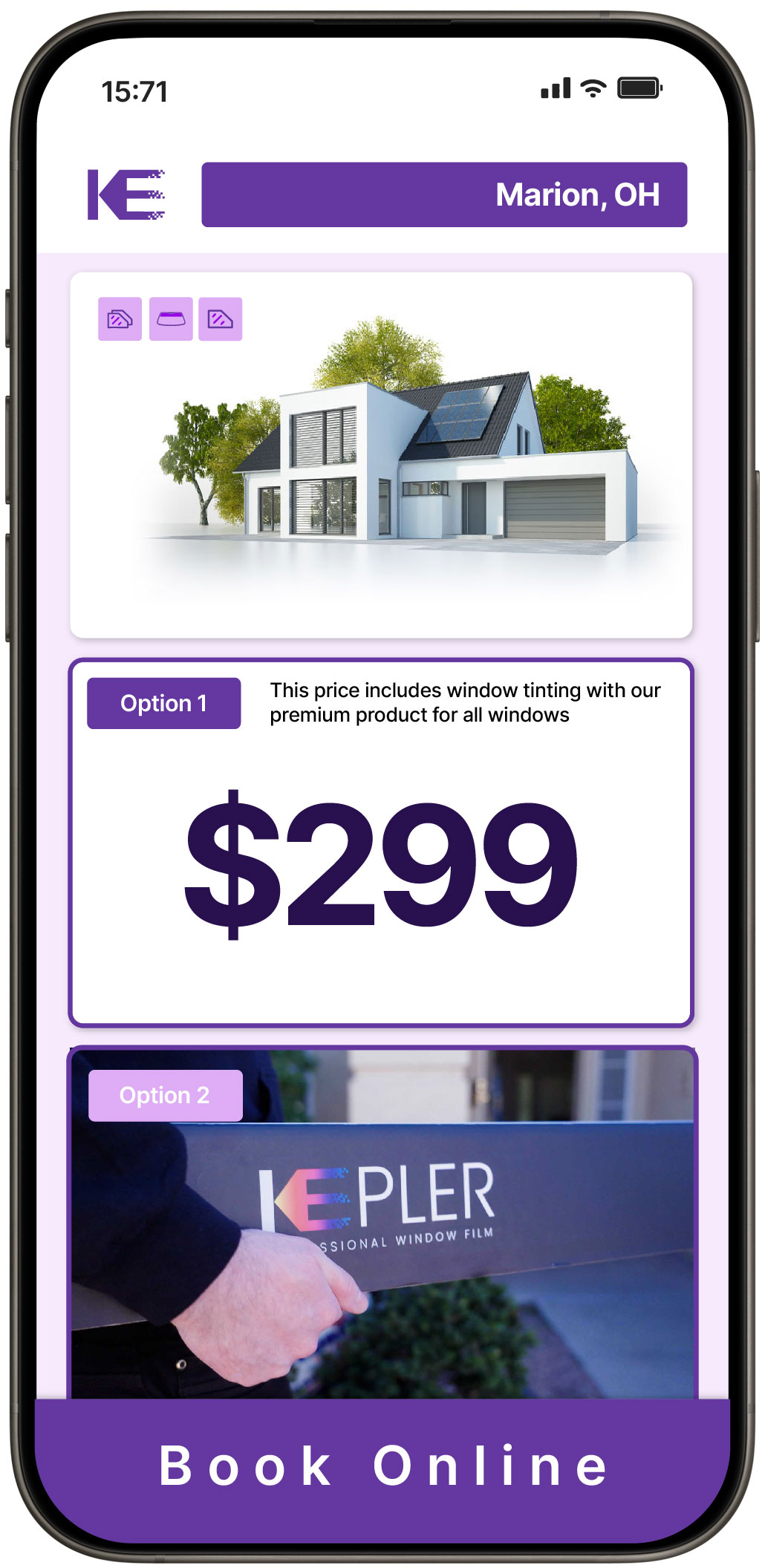 View Affordable Home Window Tinting Prices in Marion, Ohio