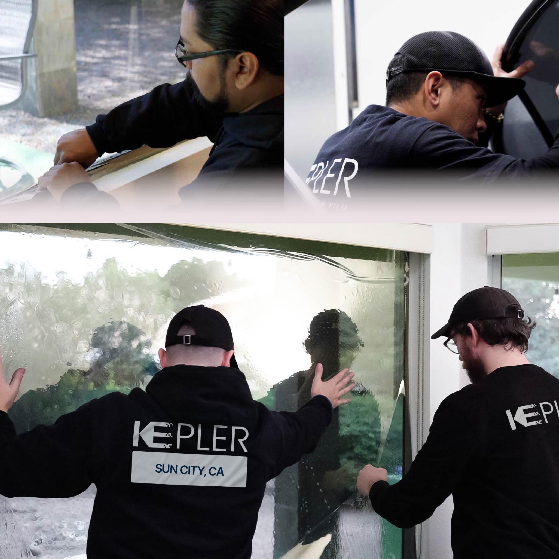 Kepler Specialist Performing Commercial Window Tinting in Sun City Sun City