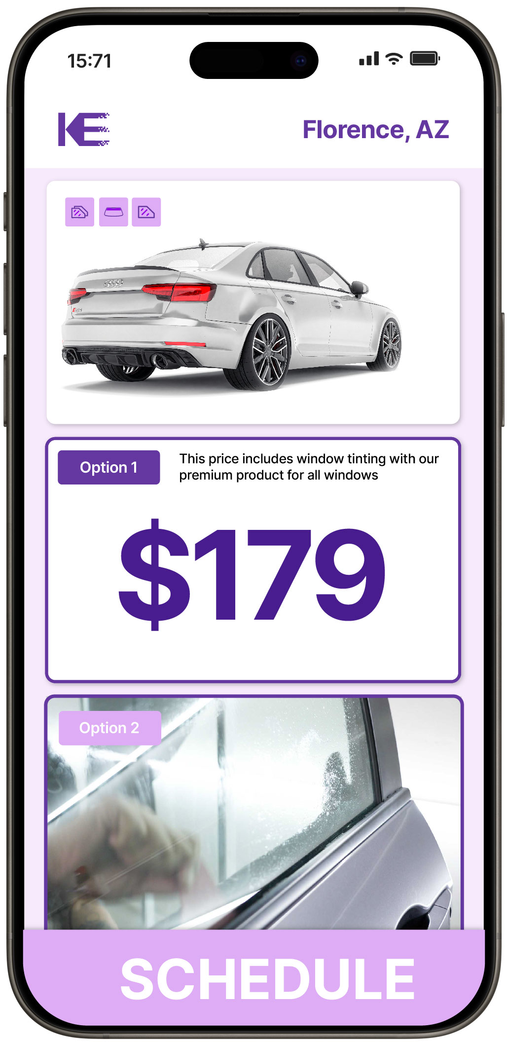 View Reasonable Car Window Tinting Rates in Florence, Arizona