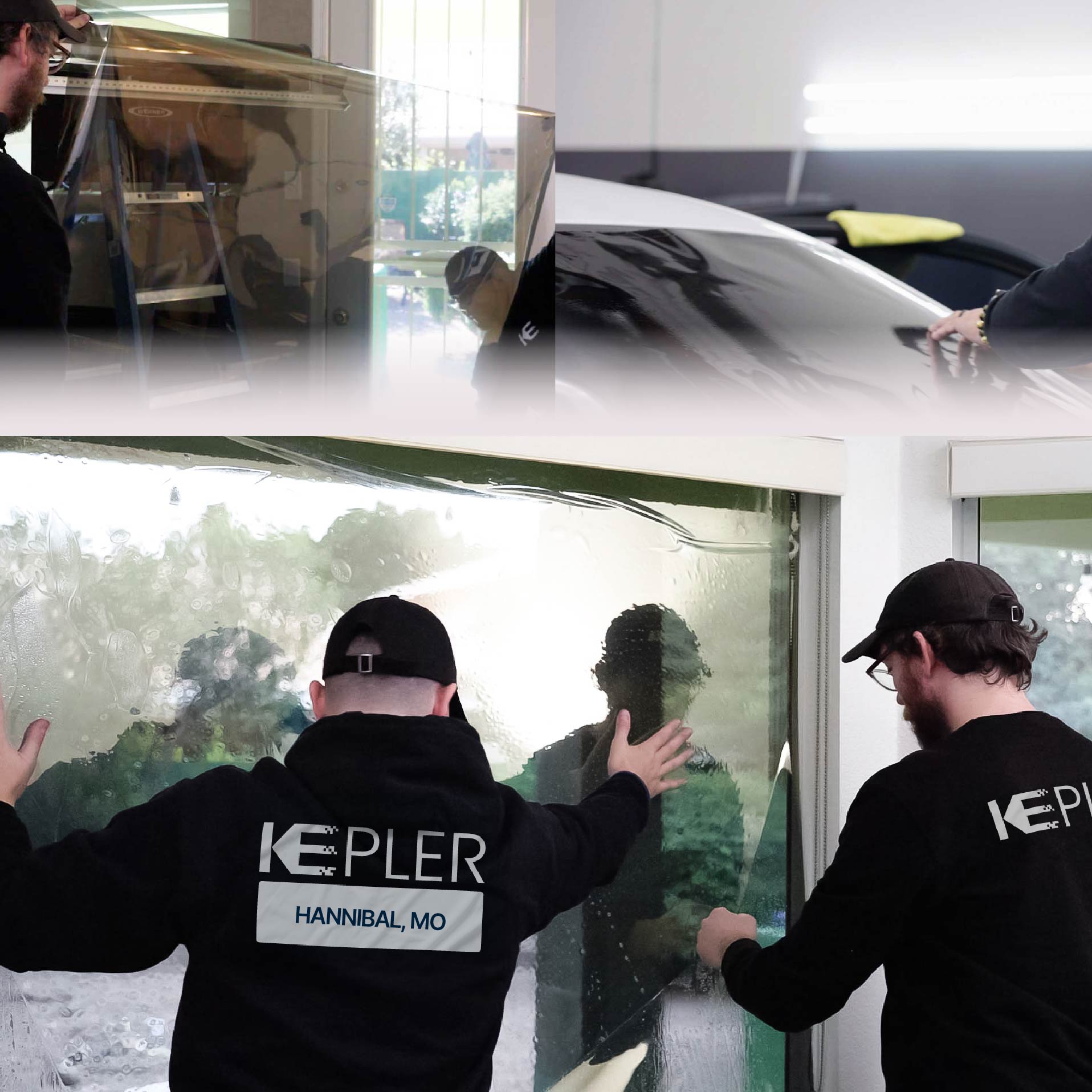 Kepler Specialist Performing Commercial Window Tinting in Hannibal Hannibal