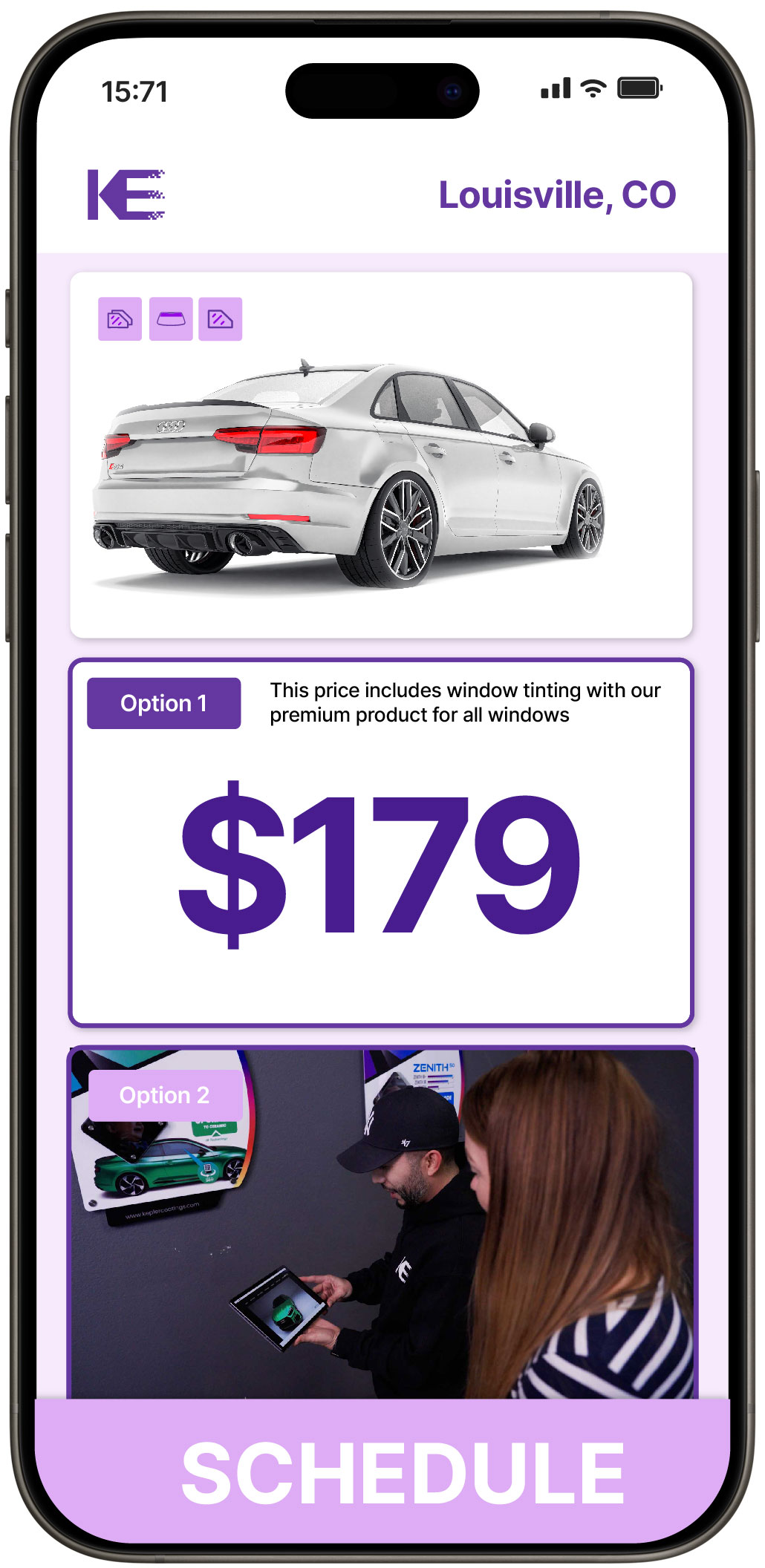 View Affordable Car Window Tinting Costs in Louisville, Colorado