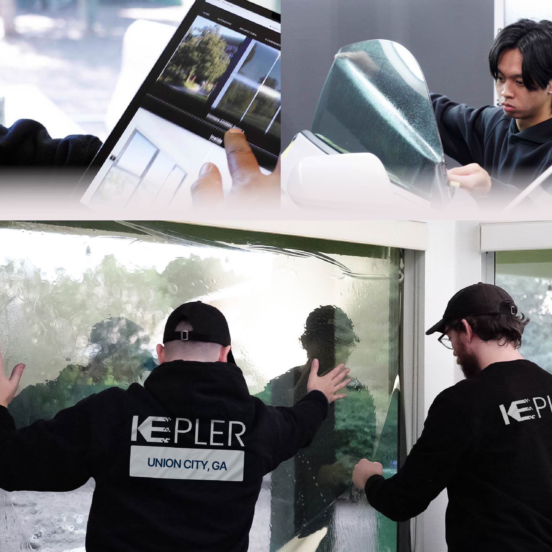 Kepler Specialist Performing Commercial Window Tinting in Union City Union City