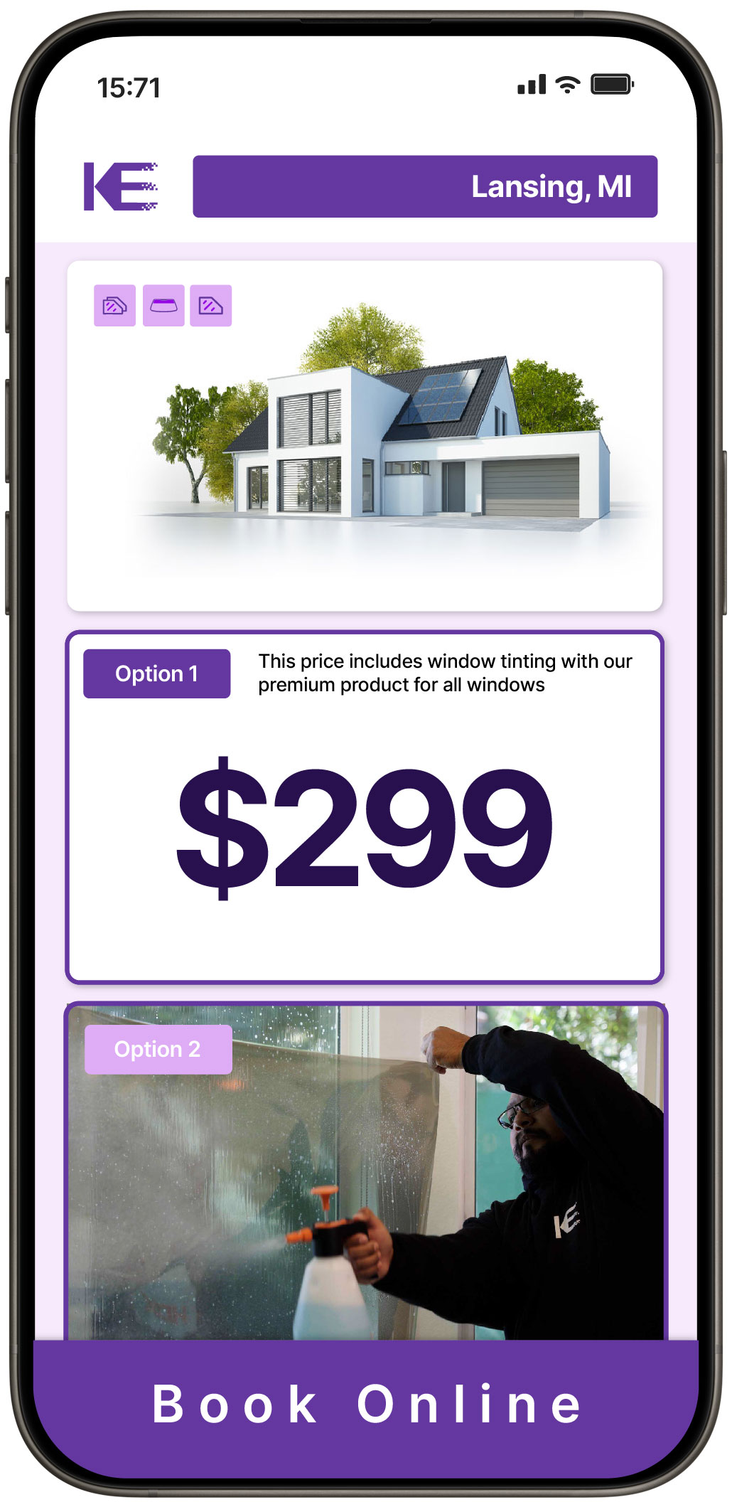 View Affordable Home Window Tinting Costs in Lansing, Michigan