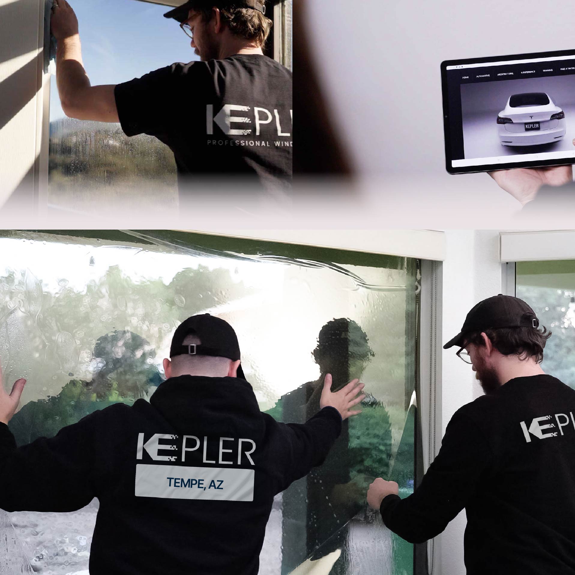 Kepler Specialist Performing Commercial Window Tinting in Tempe Tempe