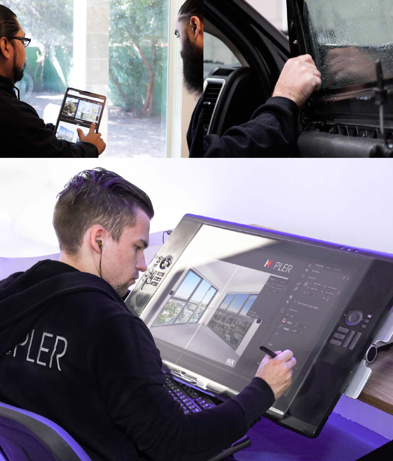 Kepler Specialist Performing Commercial Window Tinting in West Orange West Orange
