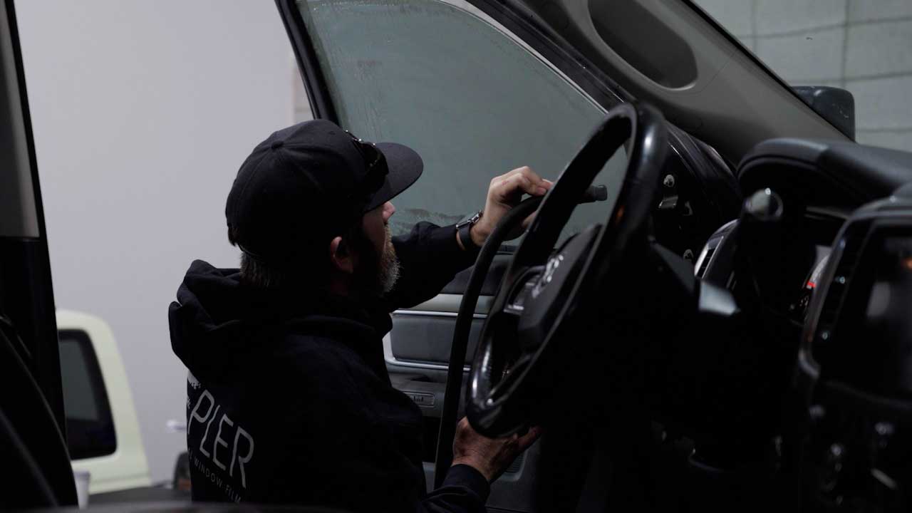 Skilled Tesla Window Tinting Removal in Lincoln