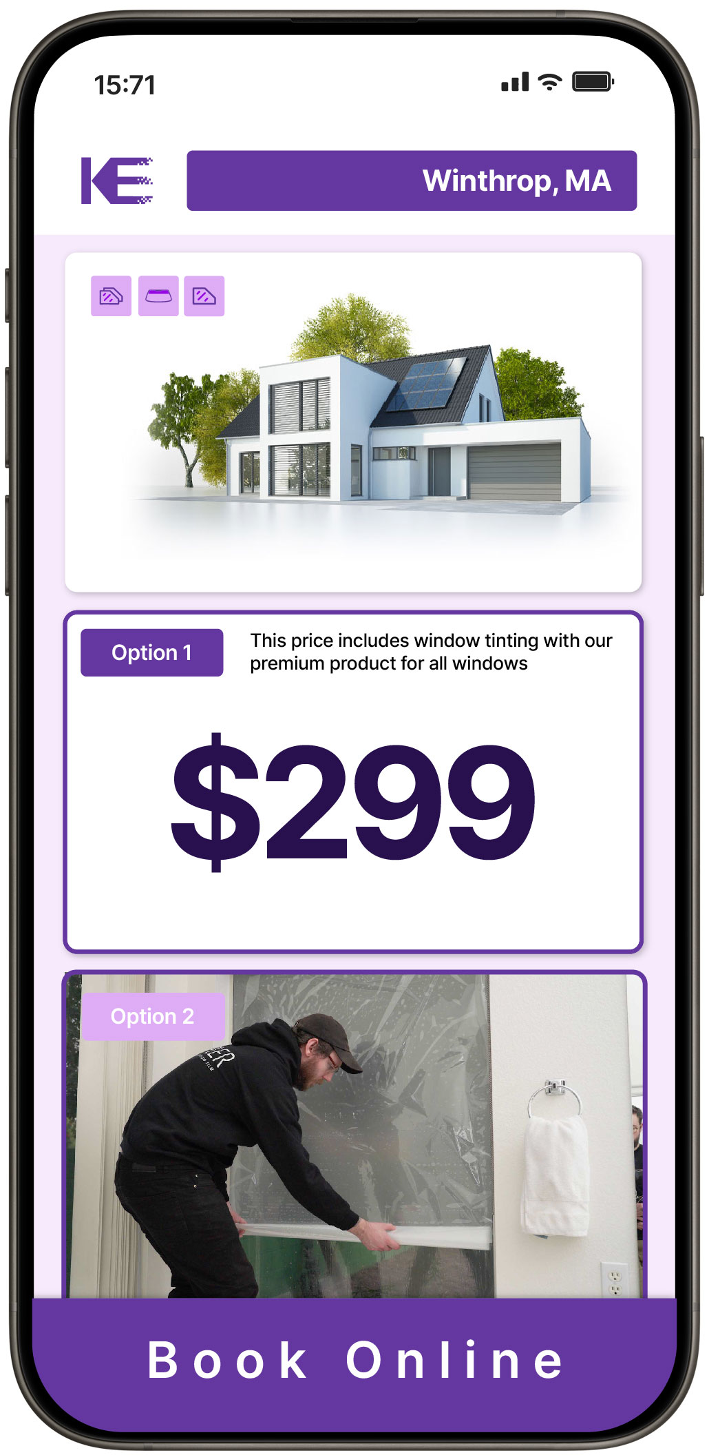 View Competitive Home Window Tinting Rates in Winthrop, Massachusetts