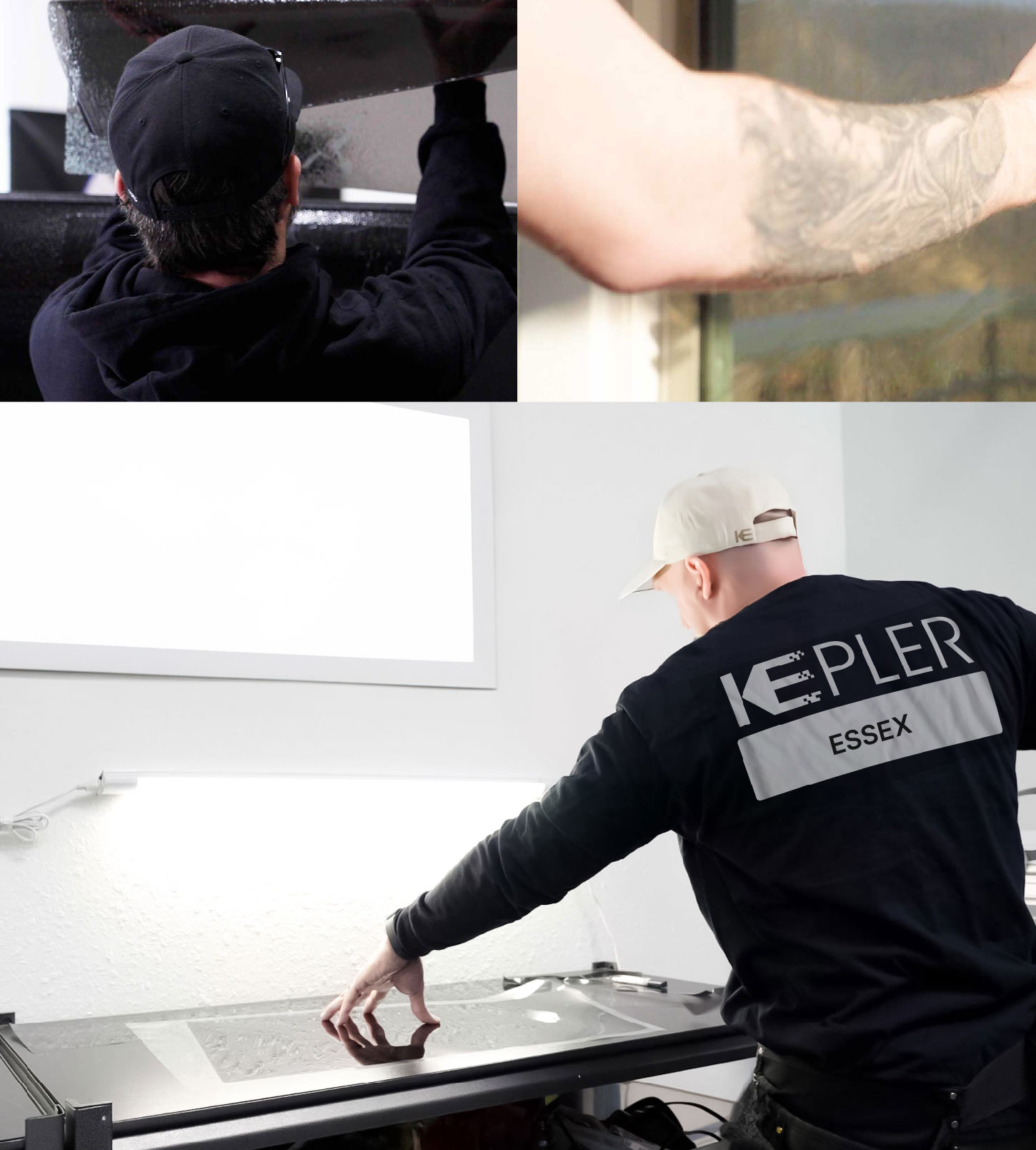 Window Tinting Specialist Cutting Film in Essex, Maryland