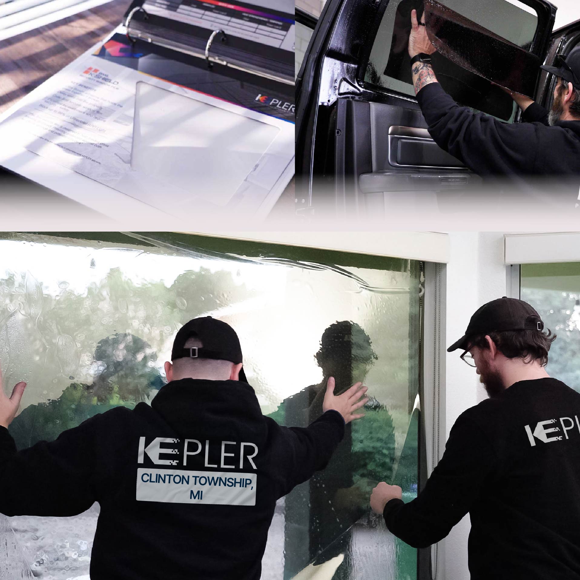Kepler Specialist Performing Commercial Window Tinting in Clinton Township Clinton Township