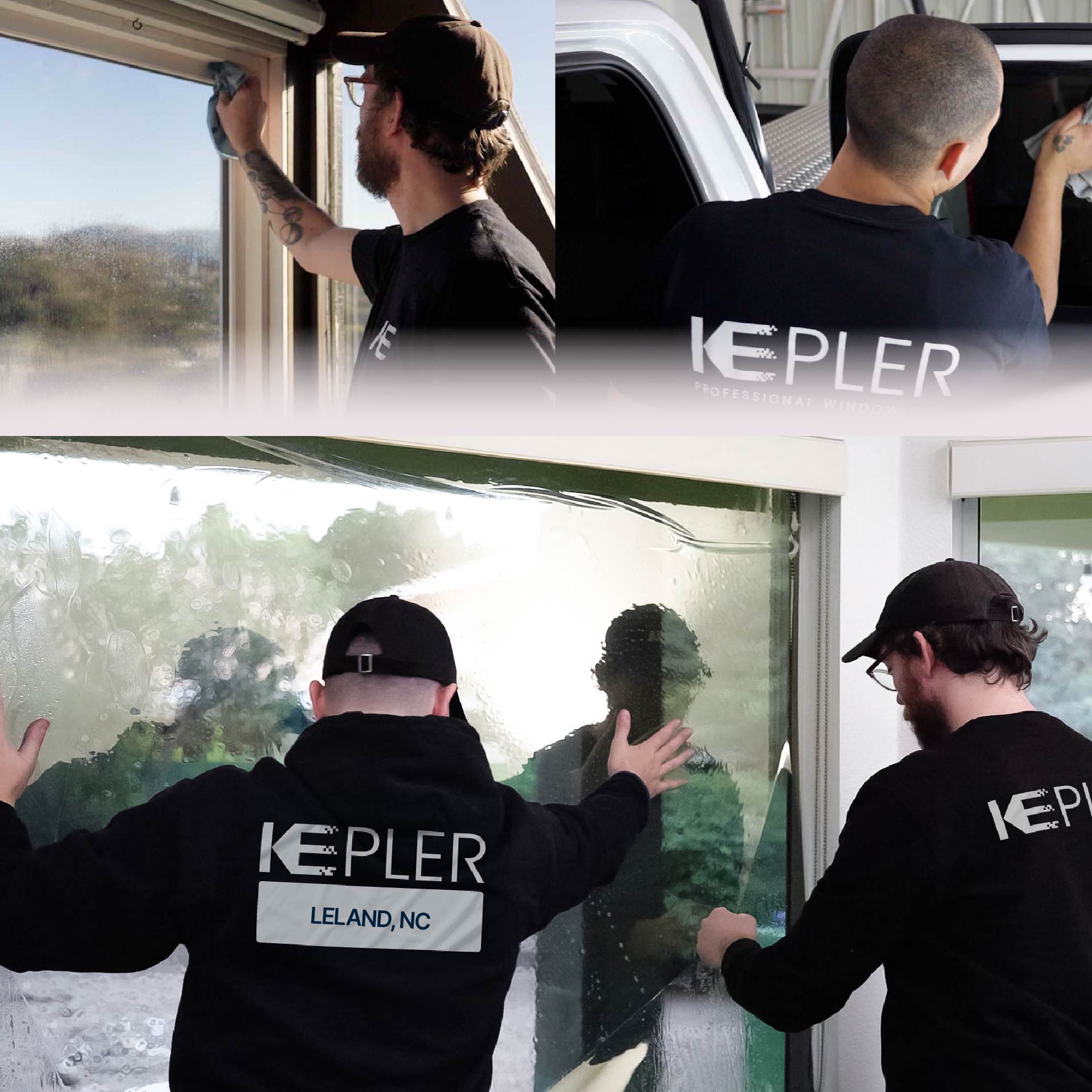Kepler Specialist Performing Commercial Window Tinting in Leland Leland