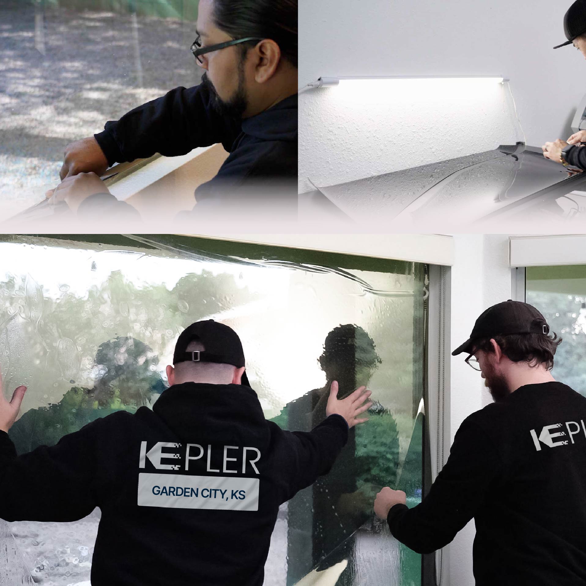 Kepler Specialist Performing Commercial Window Tinting in Garden City Garden City