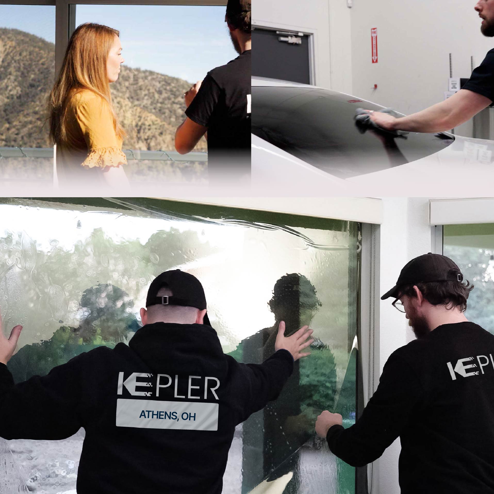 Kepler Specialist Performing Commercial Window Tinting in Athens Athens