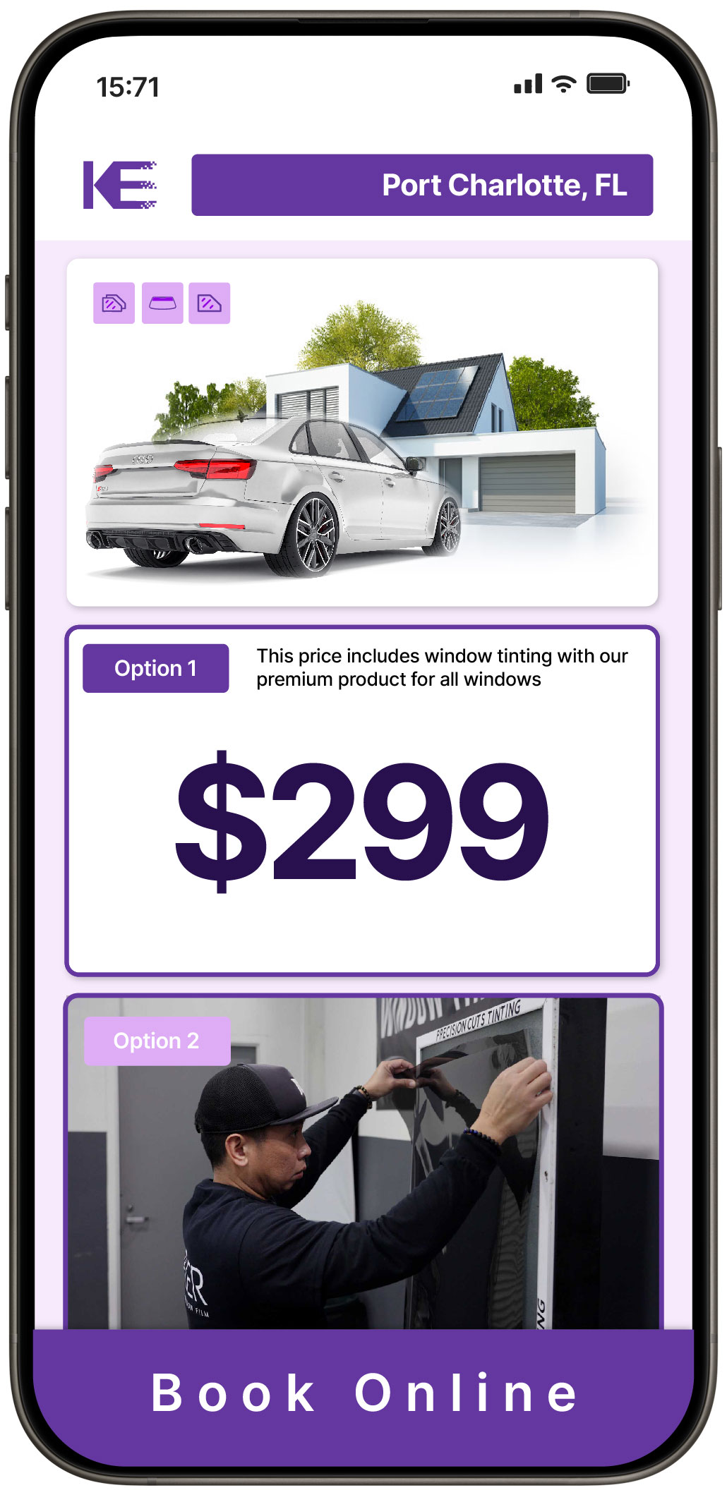 View Competitive Window Tinting Prices in Port Charlotte, Florida