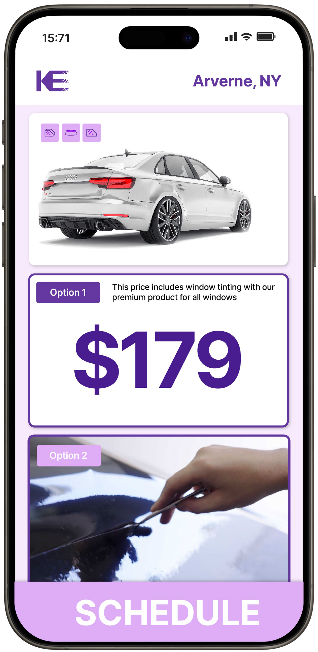 View Competitive Car Window Tinting Rates in Arverne, New York