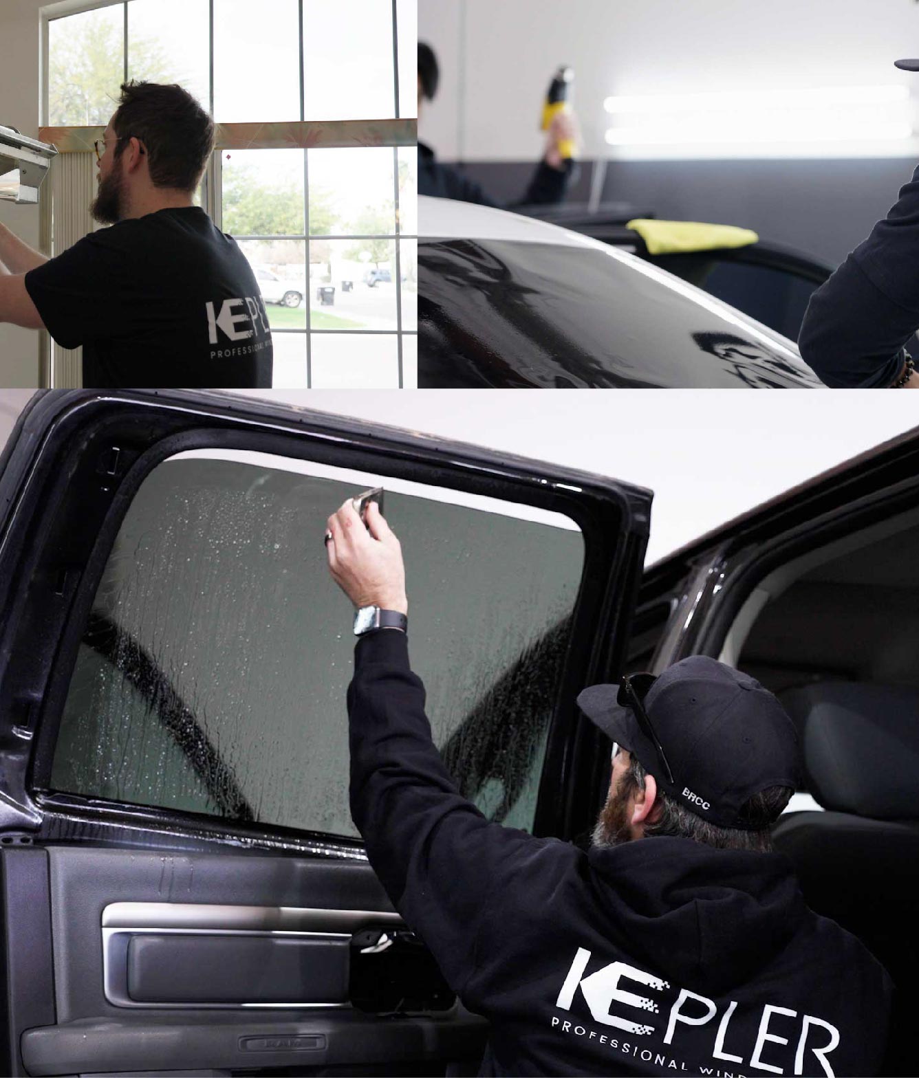 Kepler Window Tinting Specialists at Work in Elmira, New York