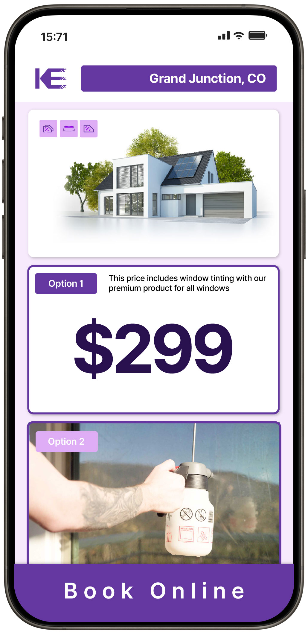 View Competitive Home Window Tinting Prices in Grand Junction, Colorado