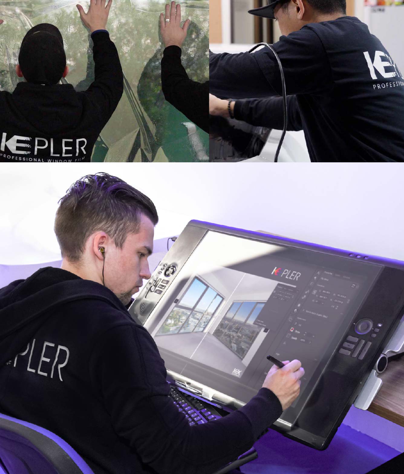 Kepler Specialist Performing Commercial Window Tinting in Greenfield Greenfield
