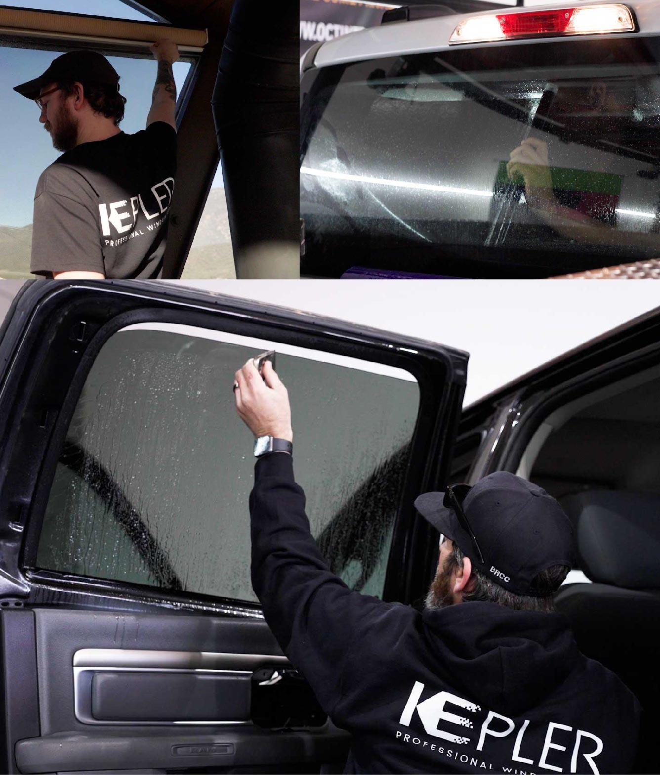 Kepler Window Tinting Specialists at Work in Killeen, Texas