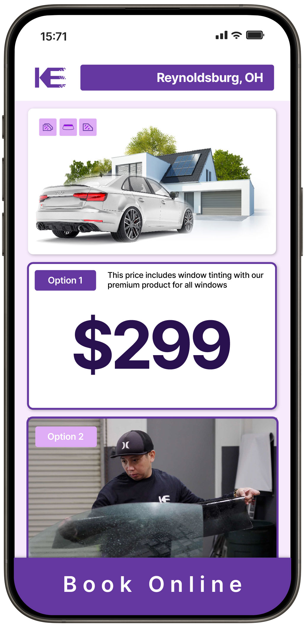 View Competitive Window Tinting Prices in Reynoldsburg, Ohio