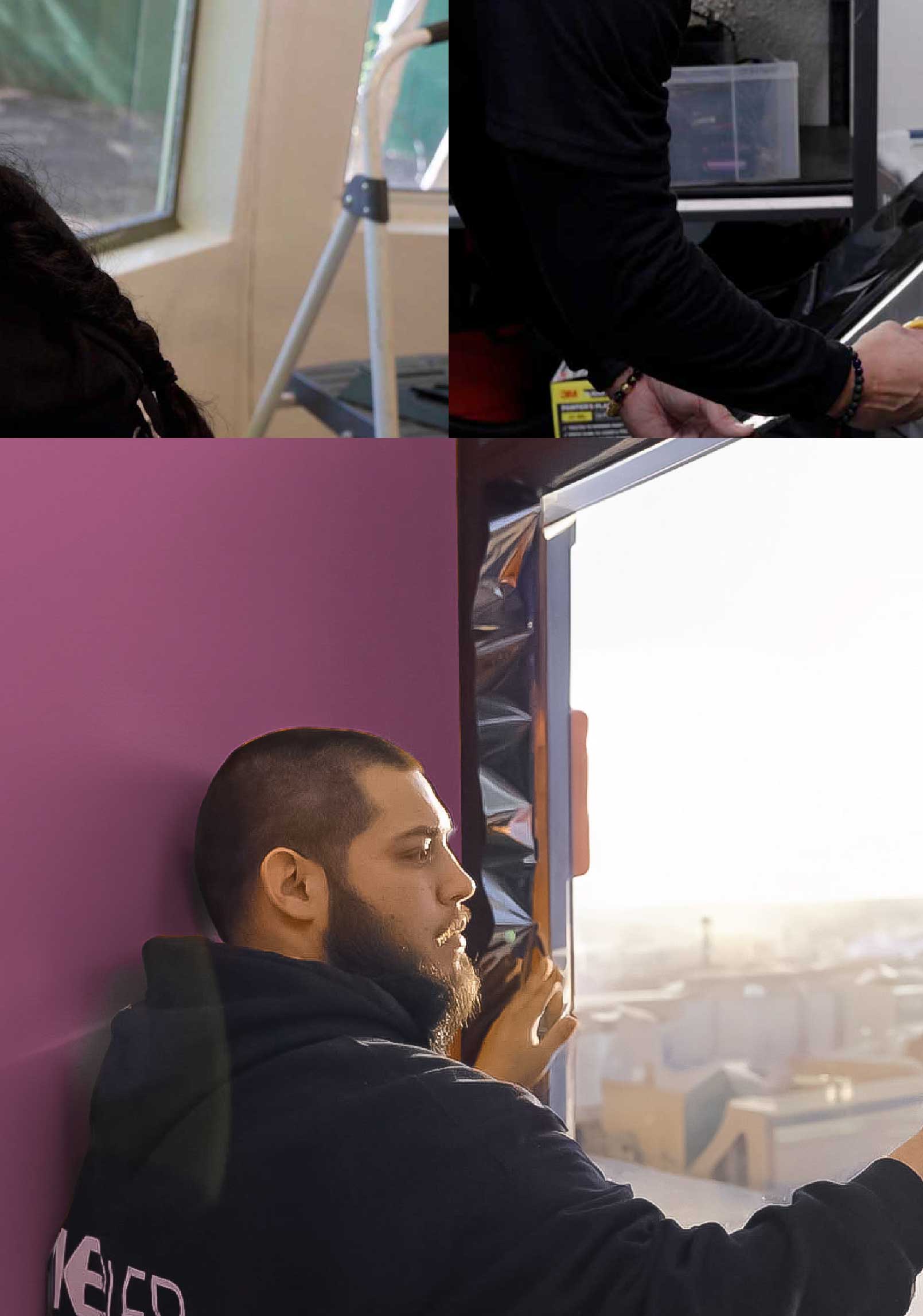 Kepler Specialist Installing Security Window Film in Plainfield New Jersey