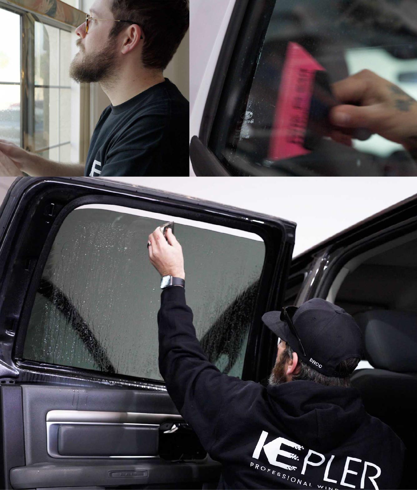 Kepler Window Tinting Specialists at Work in Vacaville, California