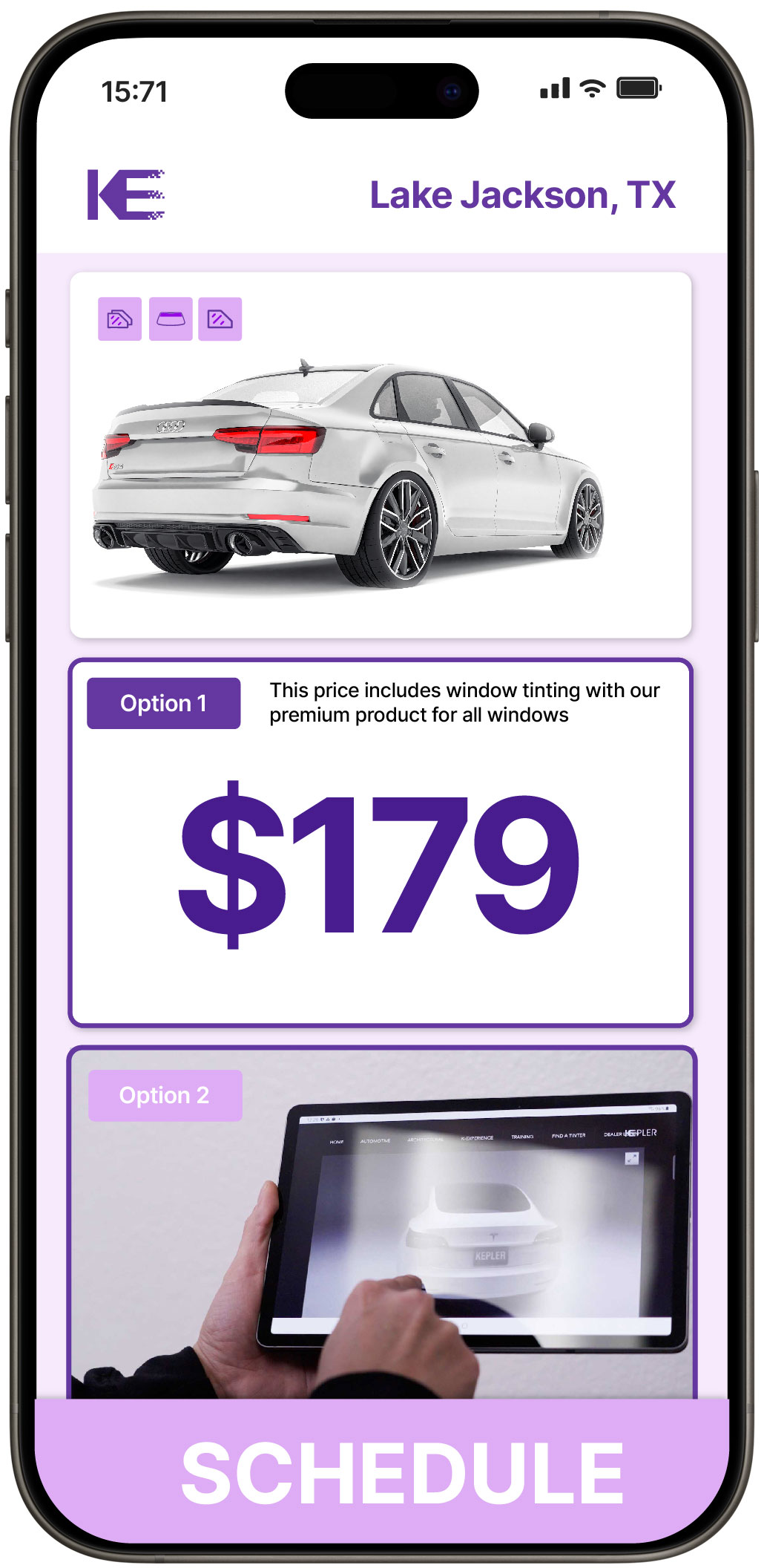 View Competitive Car Window Tinting Costs in Lake Jackson, Texas