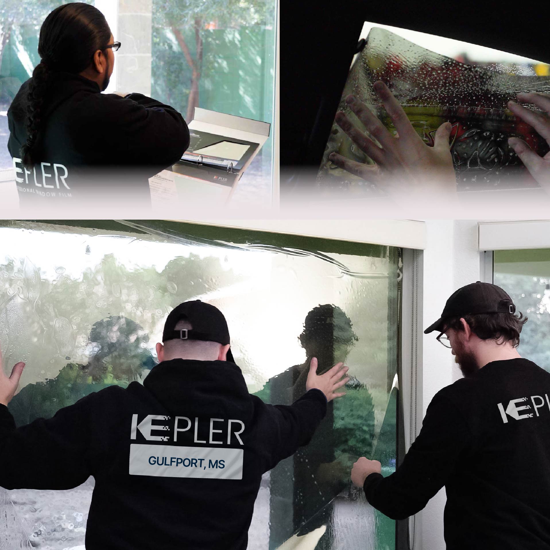 Kepler Specialist Performing Commercial Window Tinting in Gulfport Gulfport