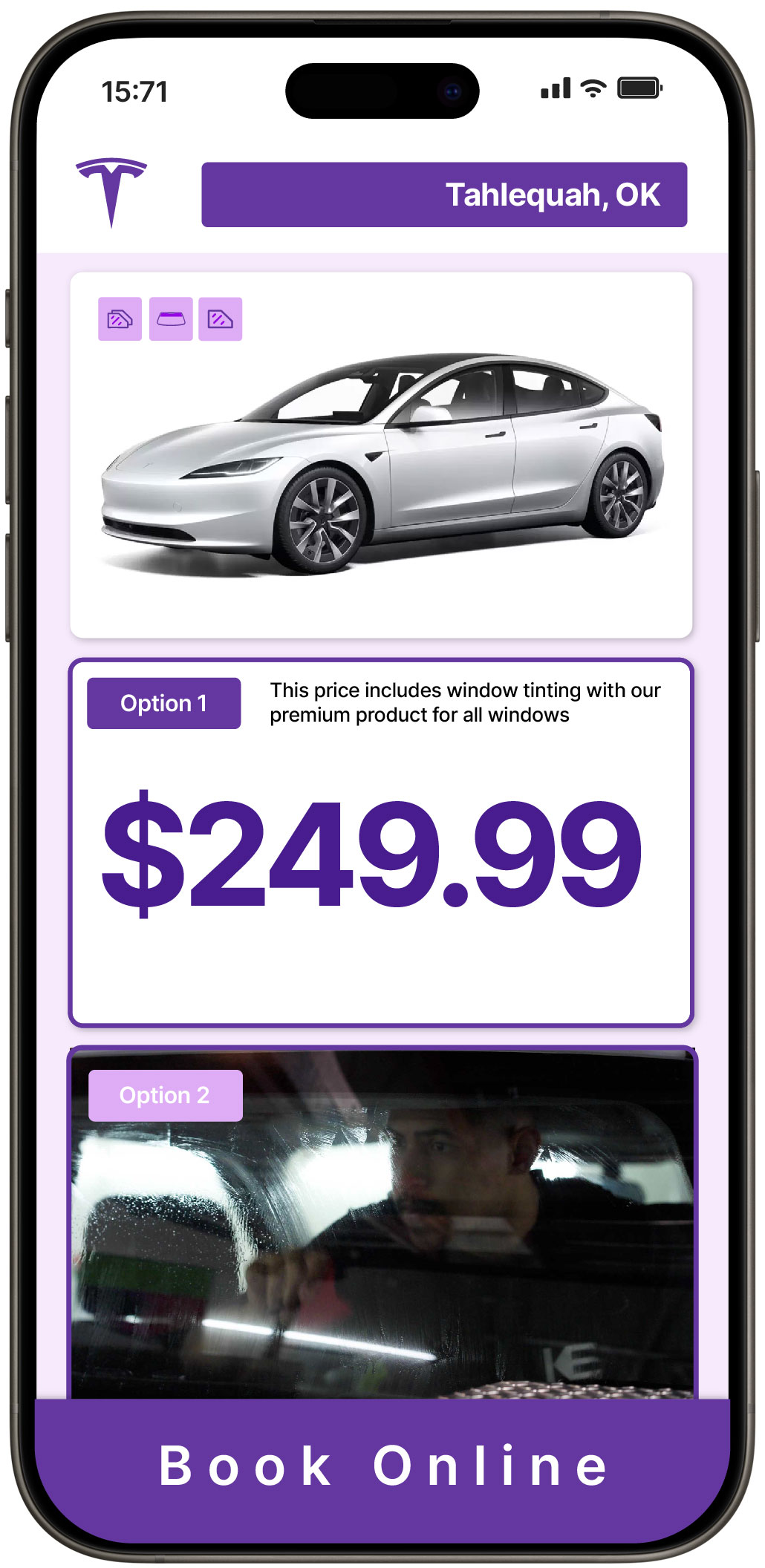 View Affordable Tesla Window Tinting Costs in Tahlequah, Oklahoma