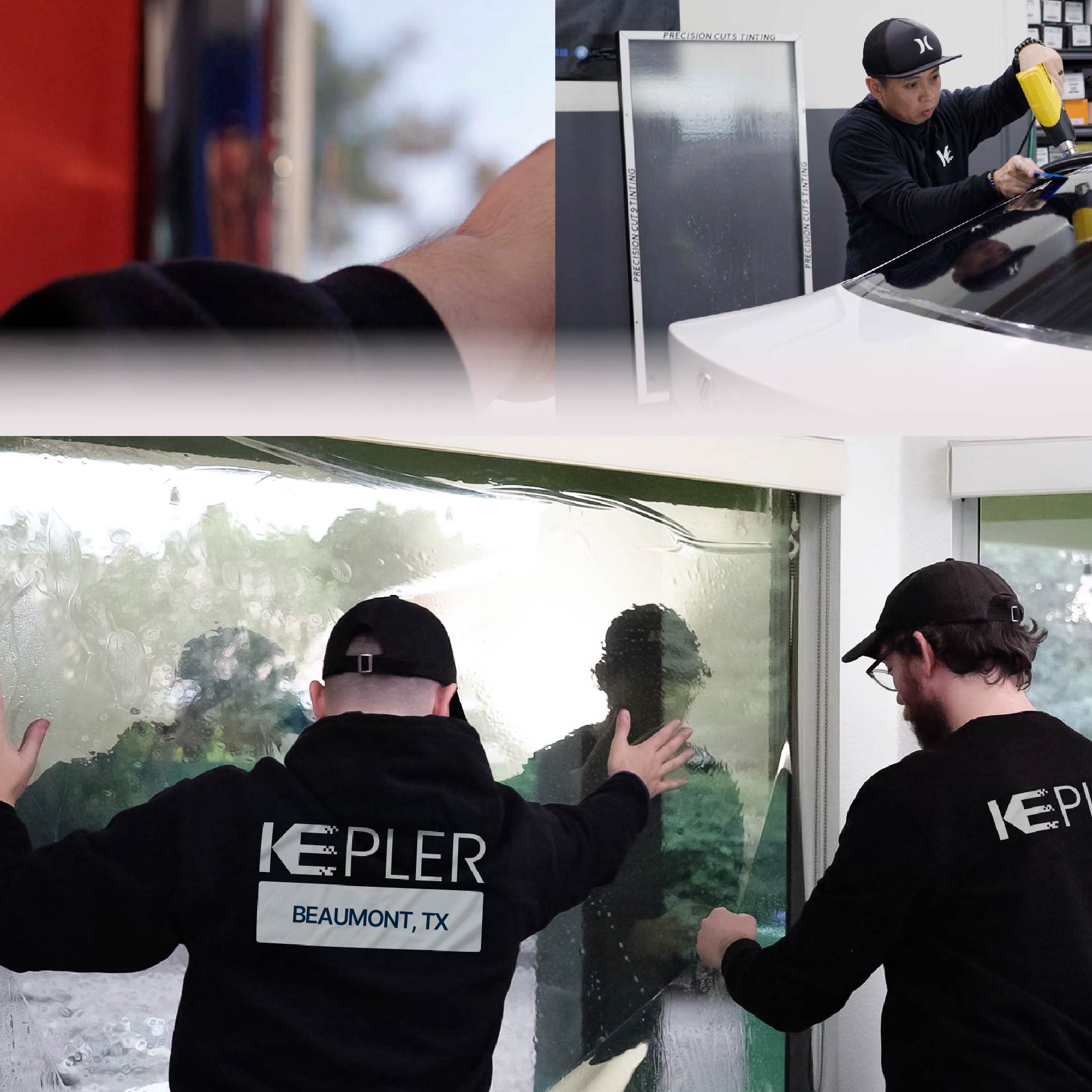 Kepler Specialist Performing Commercial Window Tinting in Beaumont Beaumont