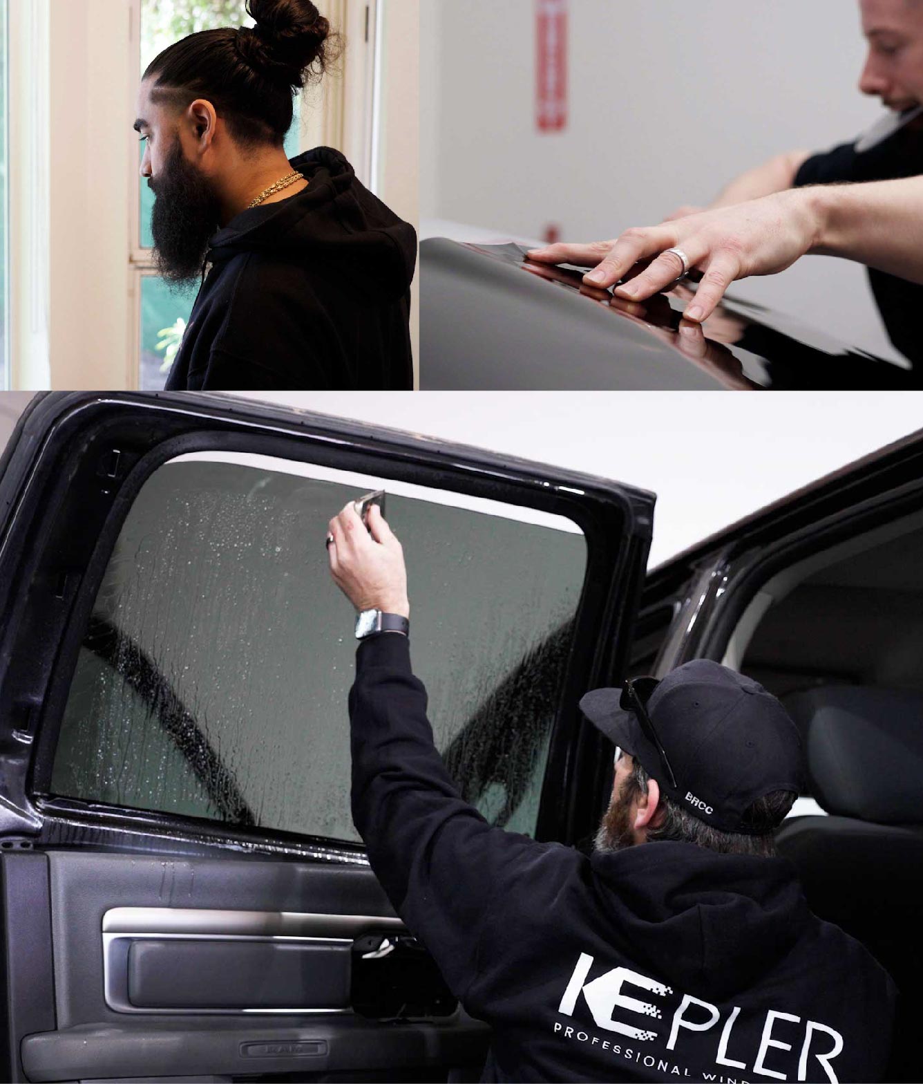 Kepler Window Tinting Specialists at Work in Orchard Park, New York