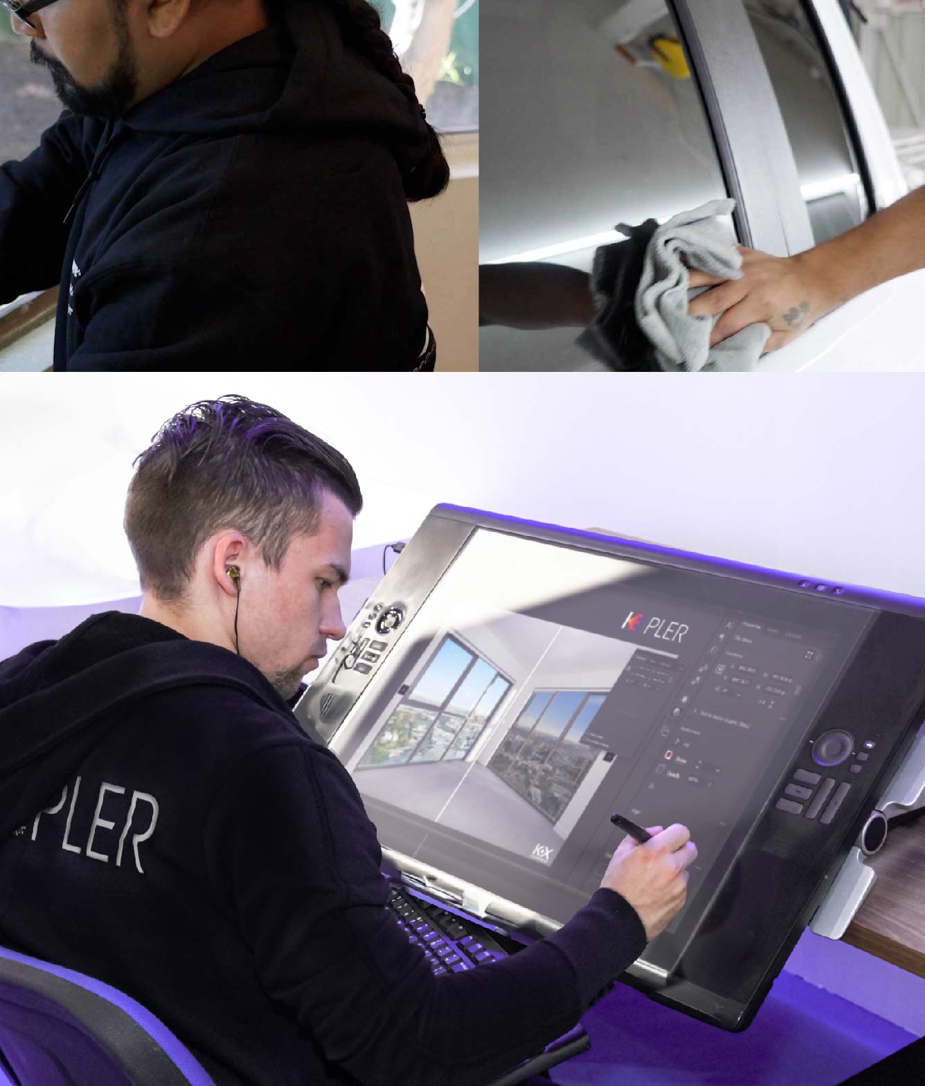 Kepler Specialist Performing Commercial Window Tinting in Indianapolis Indianapolis