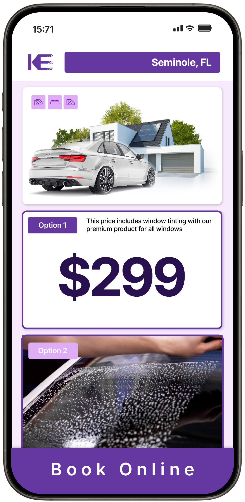 View Competitive Window Tinting Prices in Seminole, Florida