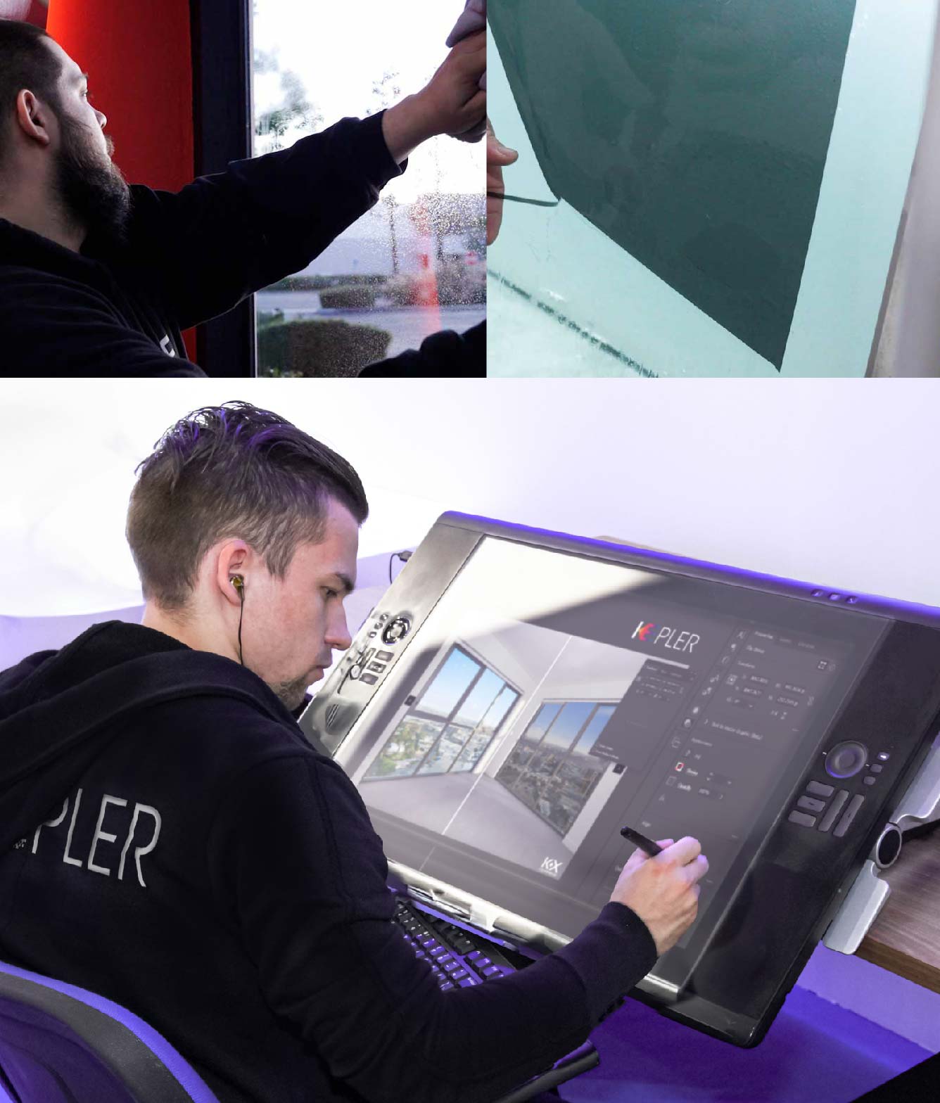 Kepler Specialist Performing Commercial Window Tinting in Winthrop Winthrop