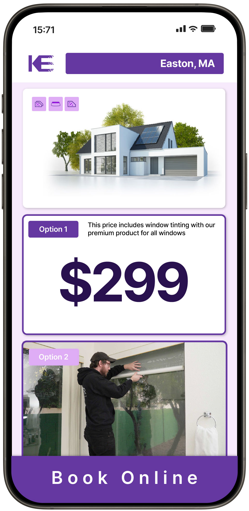 View Affordable Home Window Tinting Costs in Easton, Massachusetts