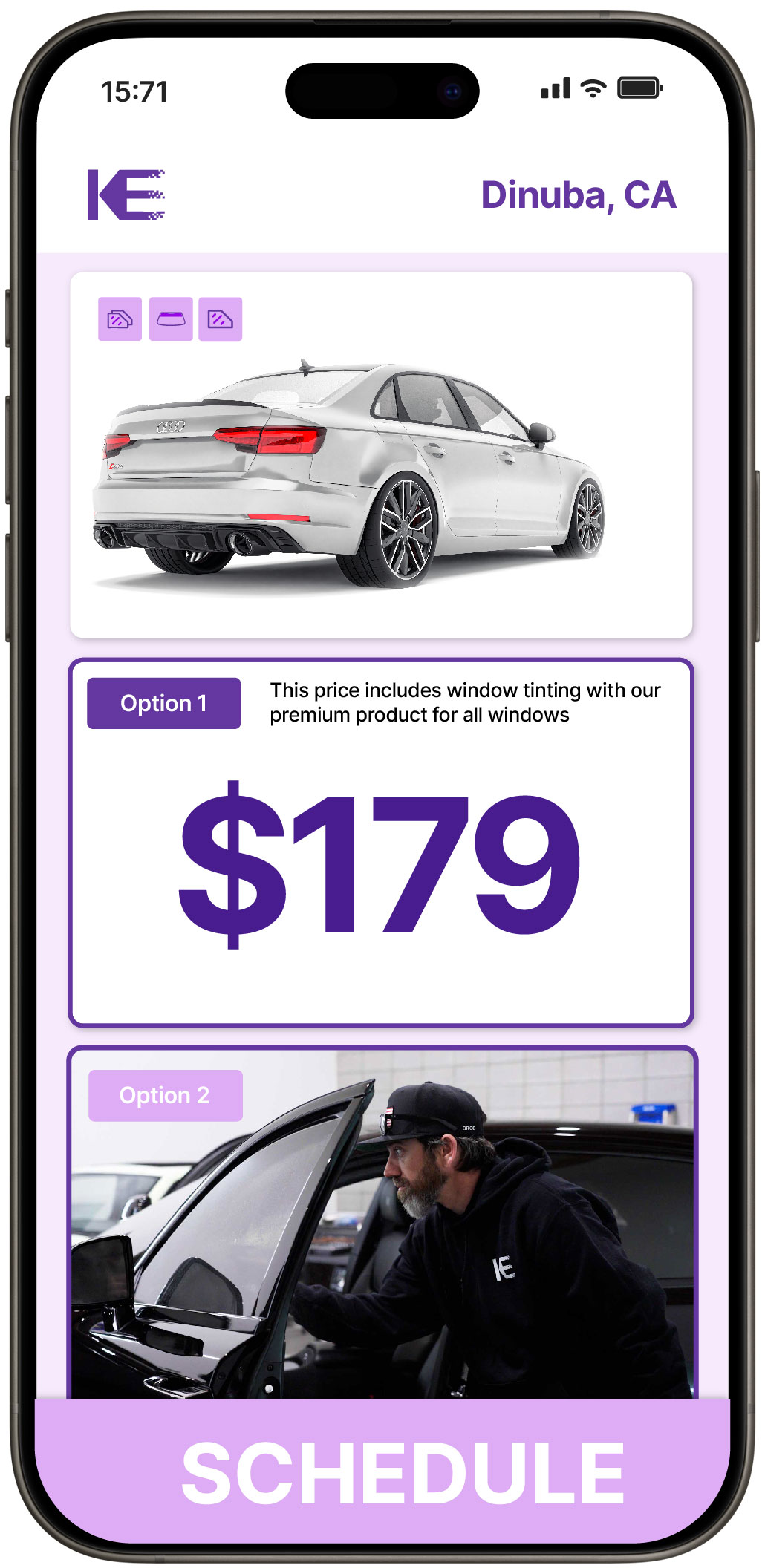 View Reasonable Car Window Tinting Prices in Dinuba, California