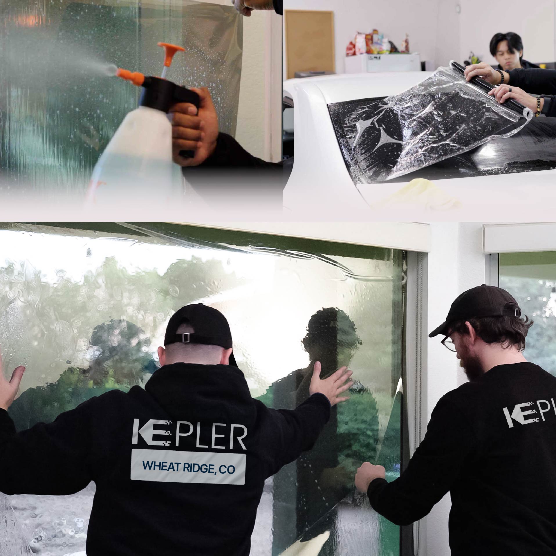 Kepler Specialist Performing Commercial Window Tinting in Wheat Ridge Wheat Ridge