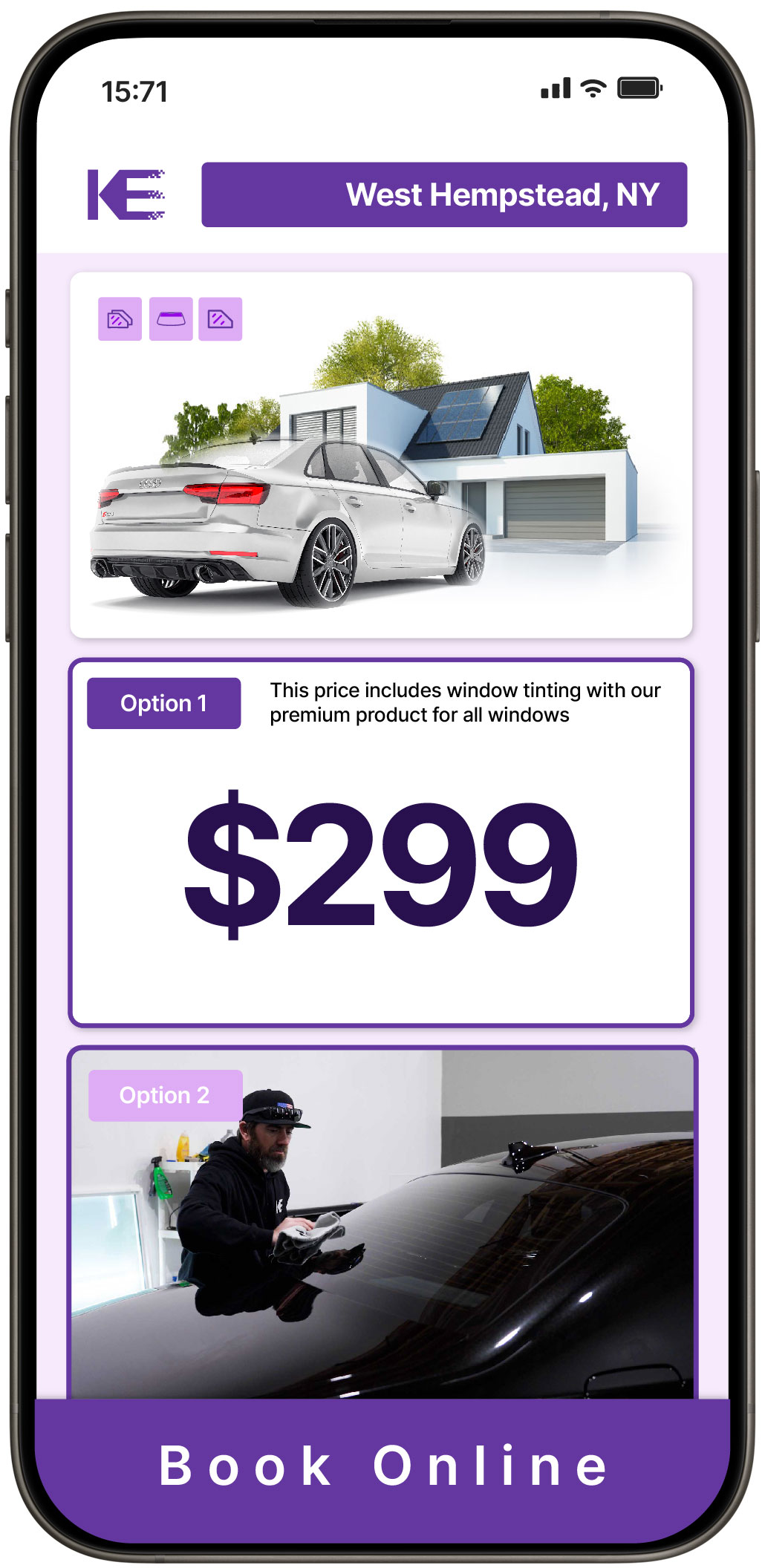 View Competitive Window Tinting Prices in West Hempstead, New York