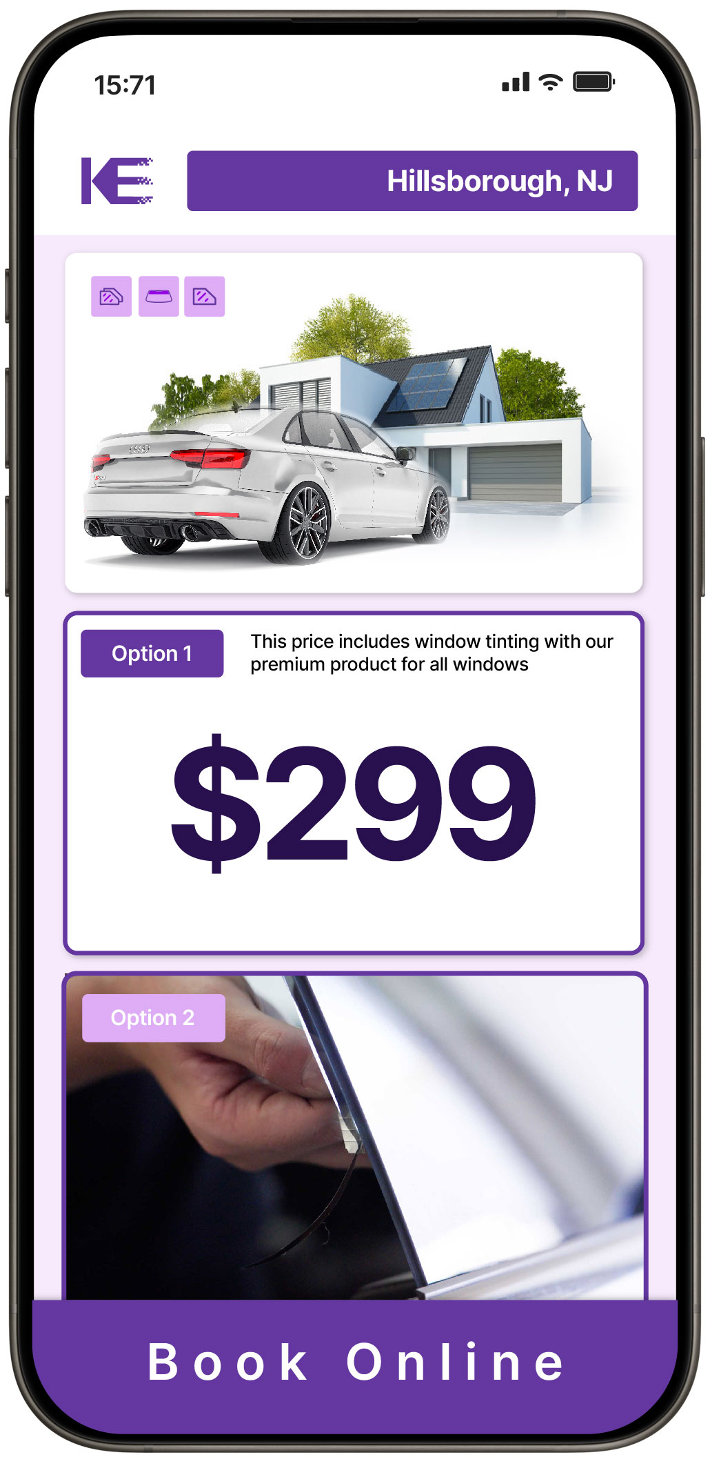 View Competitive Window Tinting Prices in Hillsborough, New Jersey
