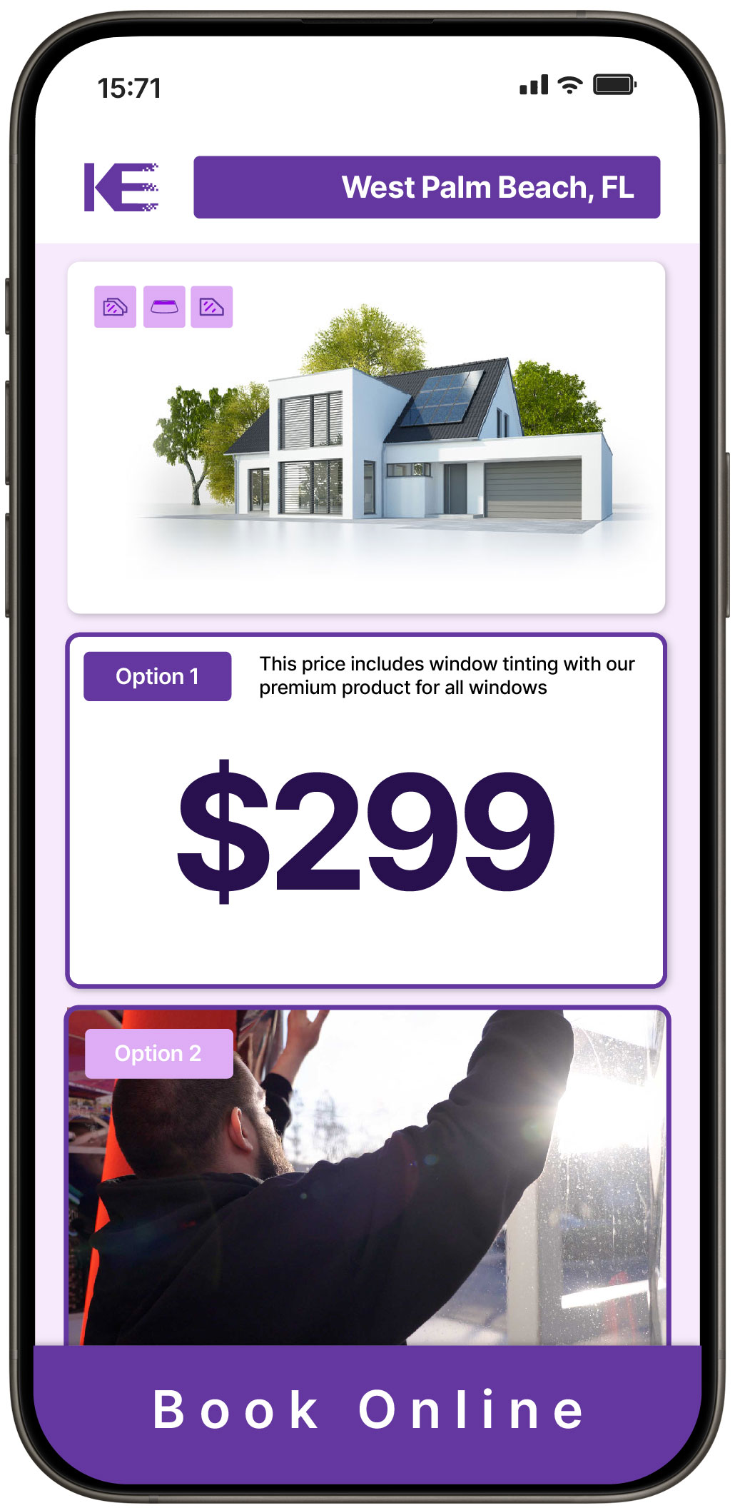 View Reasonable Home Window Tinting Rates in West Palm Beach, Florida