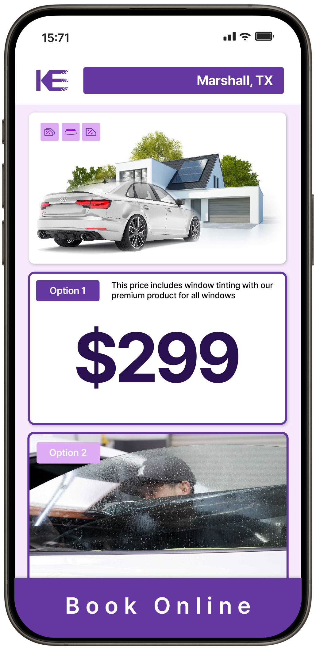 View Reasonable Tesla Window Tinting Rates in McAllen, Texas