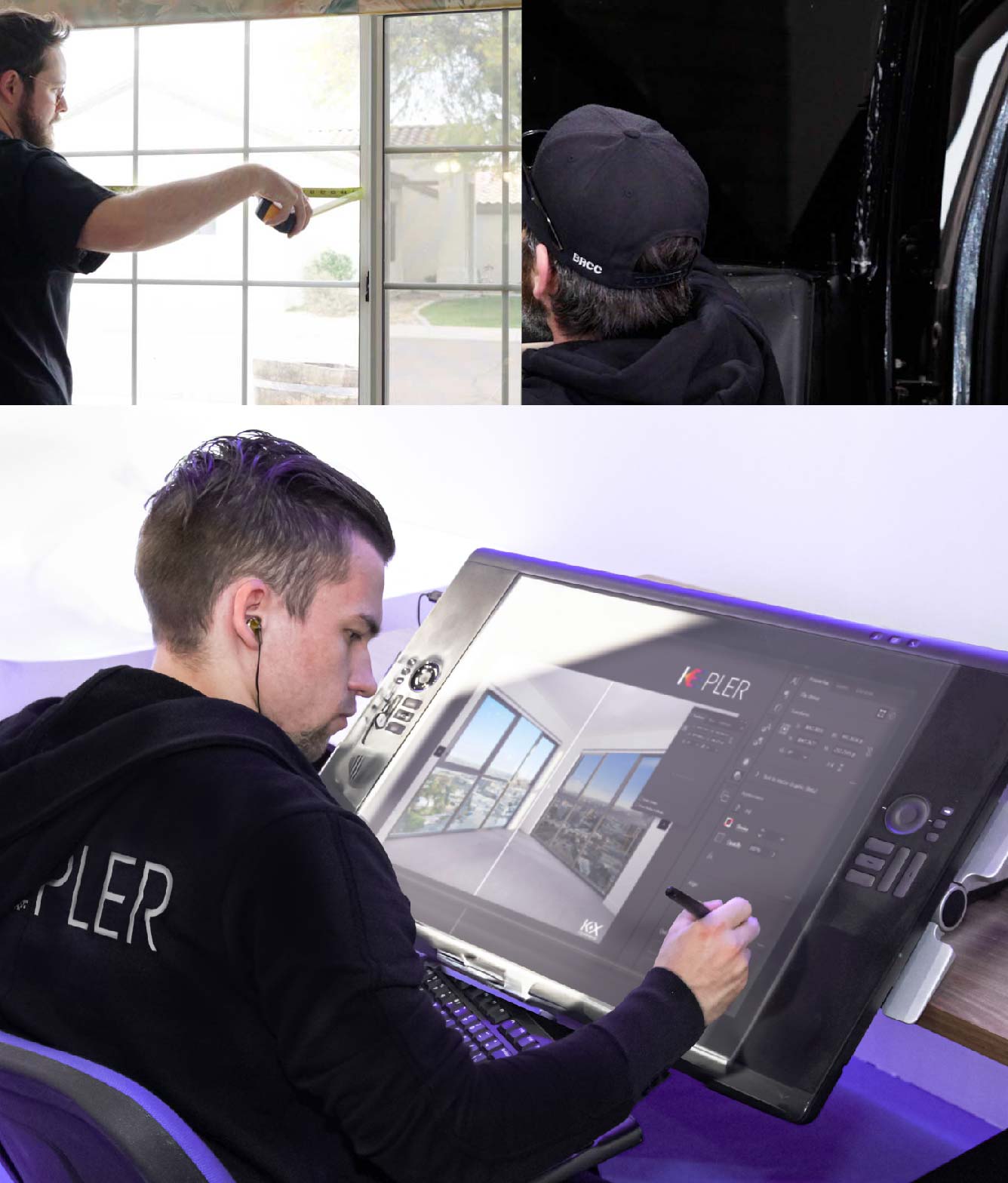Kepler Specialist Performing Commercial Window Tinting in Mountain View Mountain View