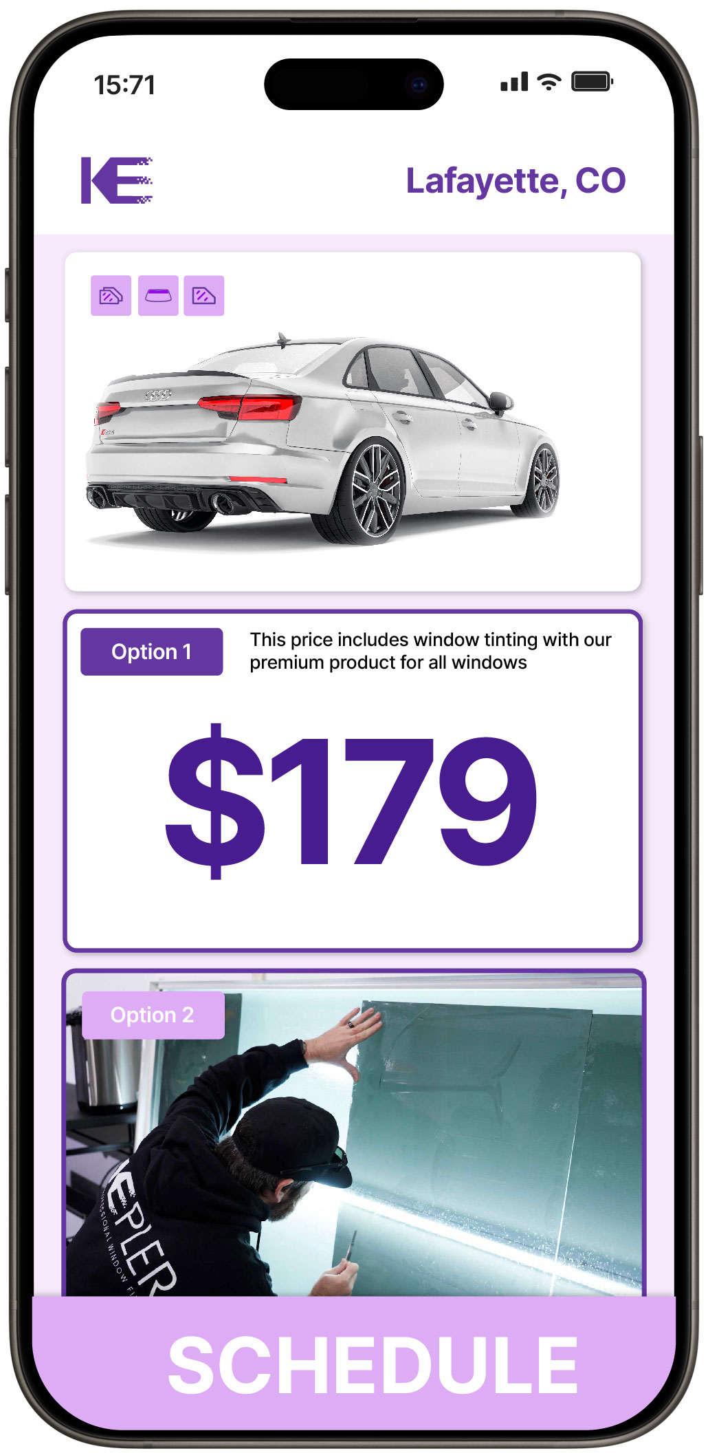 View Reasonable Car Window Tinting Prices in Lafayette, Colorado