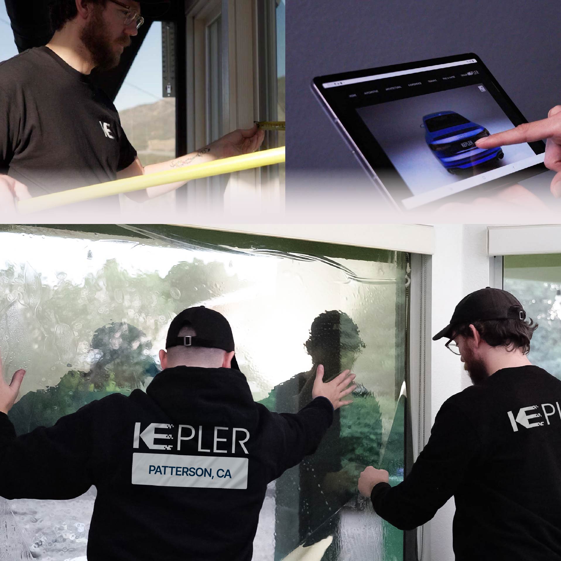 Kepler Specialist Performing Commercial Window Tinting in Patterson Patterson