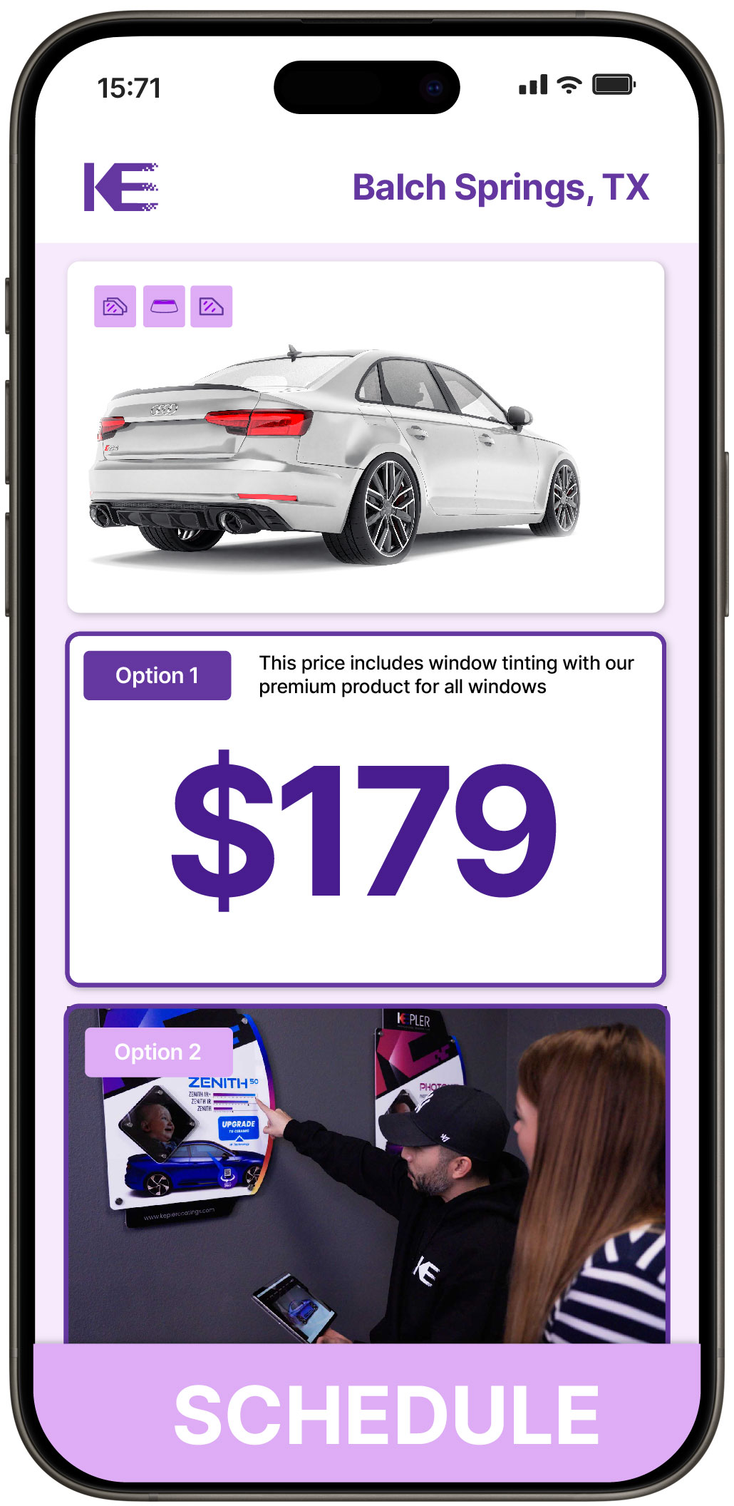 View Affordable Car Window Tinting Rates in Balch Springs, Texas
