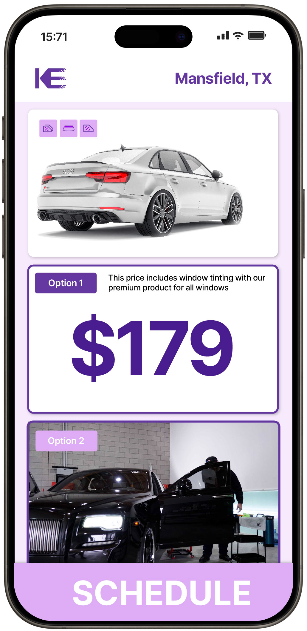 View Reasonable Car Window Tinting Prices in Mansfield, Texas