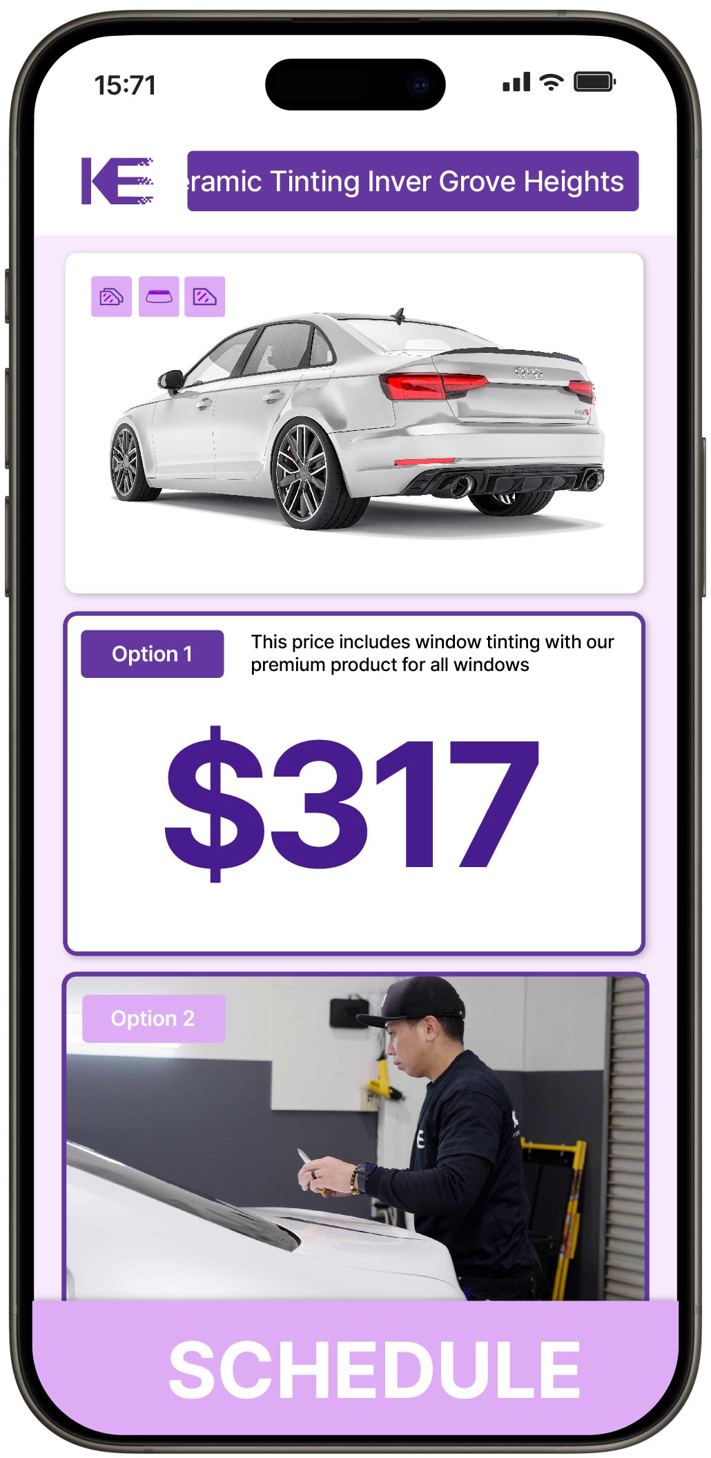 View Affordable Ceramic Window Tinting Prices in Inver Grove Heights, Minnesota