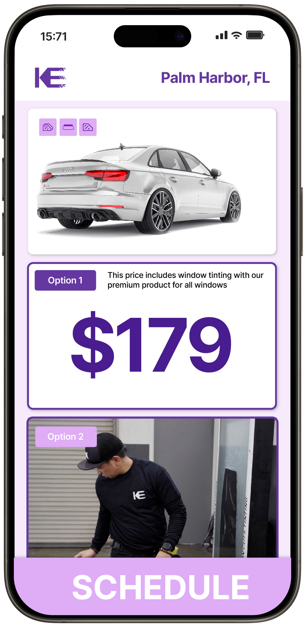 View Competitive Car Window Tinting Costs in Palm Harbor, Florida