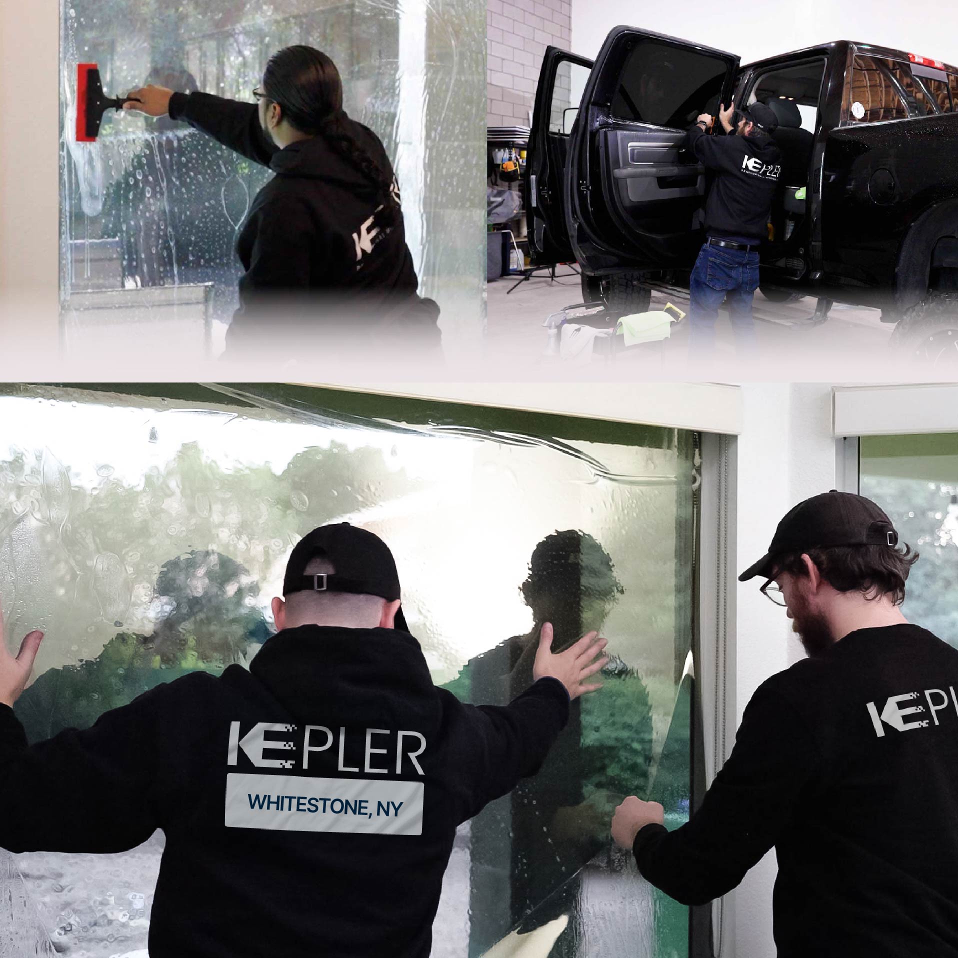Kepler Specialist Performing Commercial Window Tinting in Whitestone Whitestone